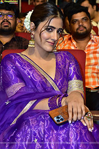 Heroine Nupur Sanon at Tiger Nageswara Rao Pre Release Event