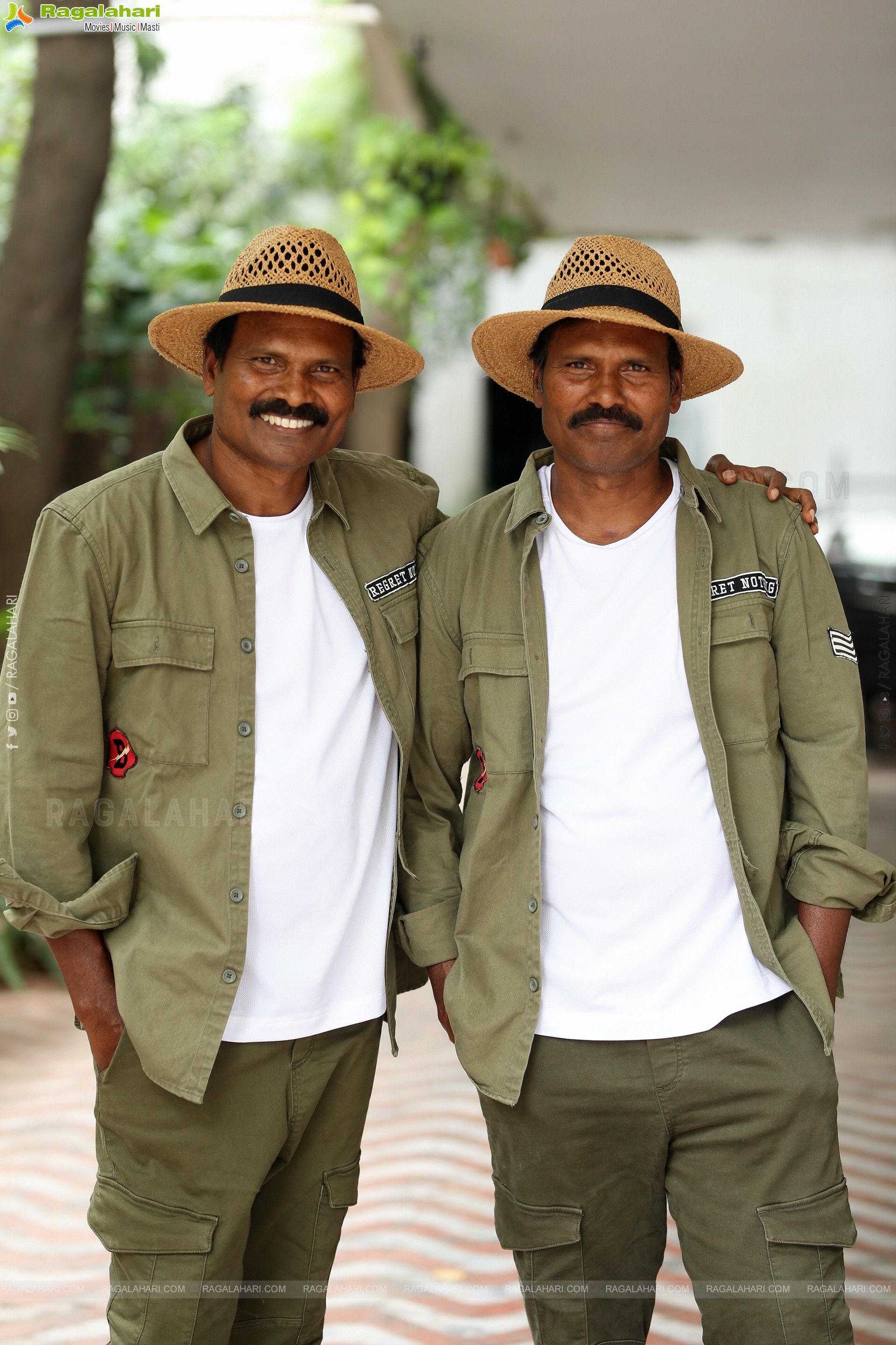 Ram-Lakshman Fight Masters at Tiger Nageswara Rao Interview, HD Gallery