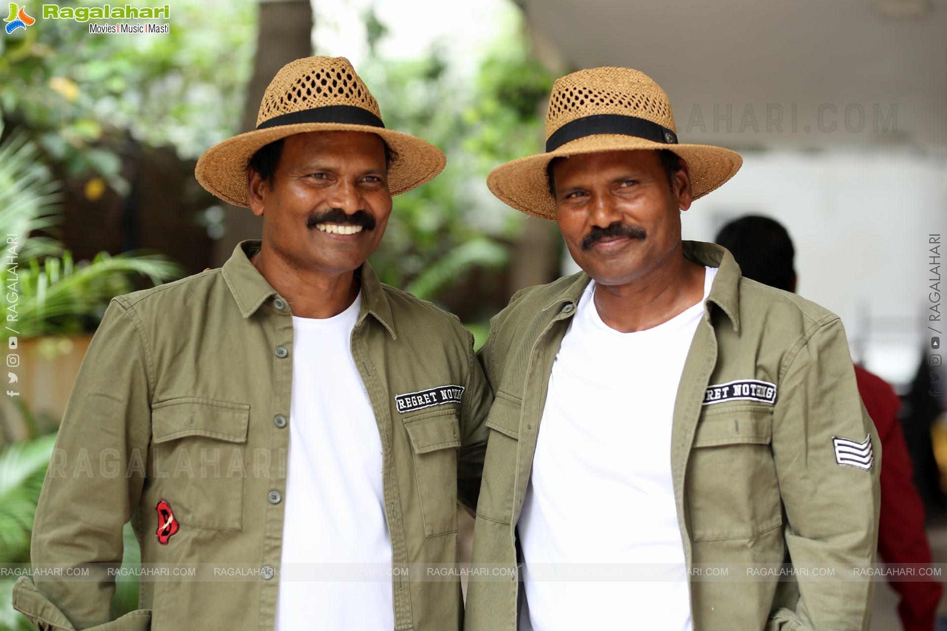 Ram-Lakshman Fight Masters at Tiger Nageswara Rao Interview, HD Gallery