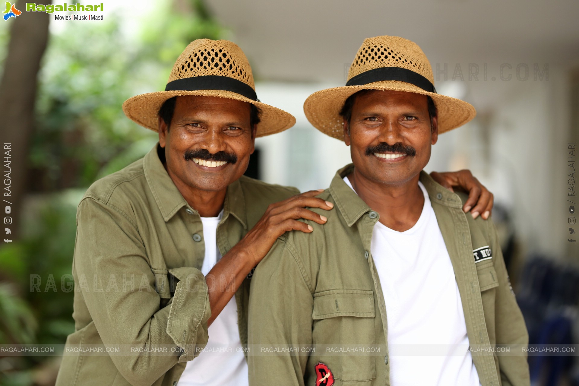 Ram-Lakshman Fight Masters at Tiger Nageswara Rao Interview, HD Gallery