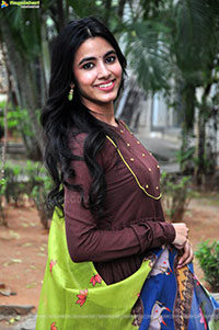 Shivani Nagaram at Ambajipeta Marriage Band Teaser Launch