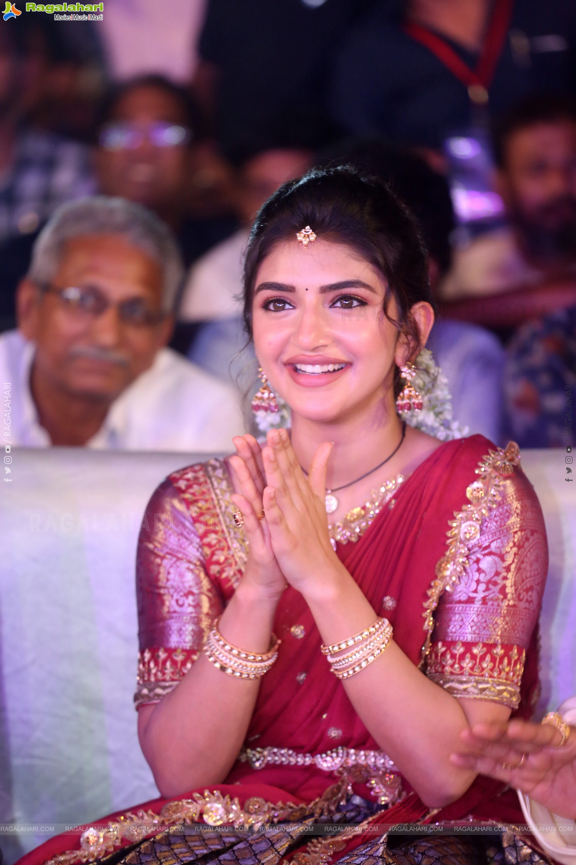 Sreeleela stills at Bhagavanth Kesari Trailer Launch, HD Gallery