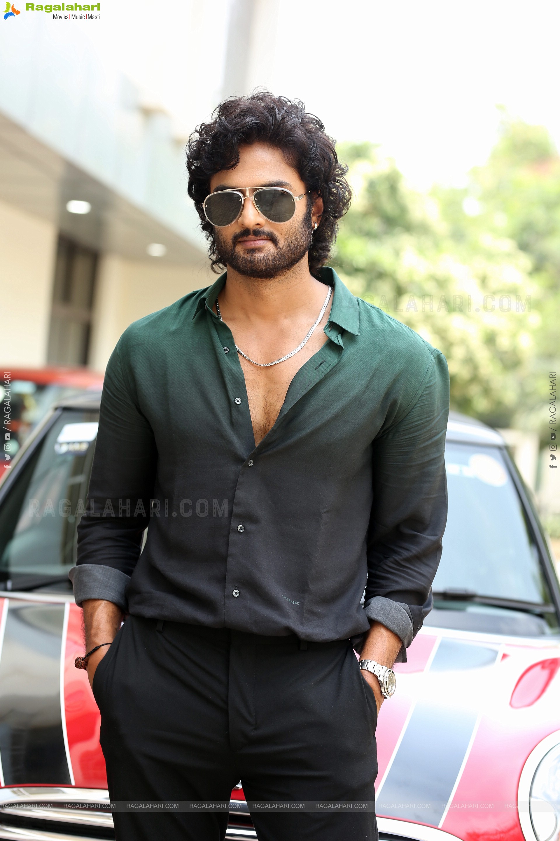 Sudheer Babu at Maama Mascheendra Interview, HD Gallery