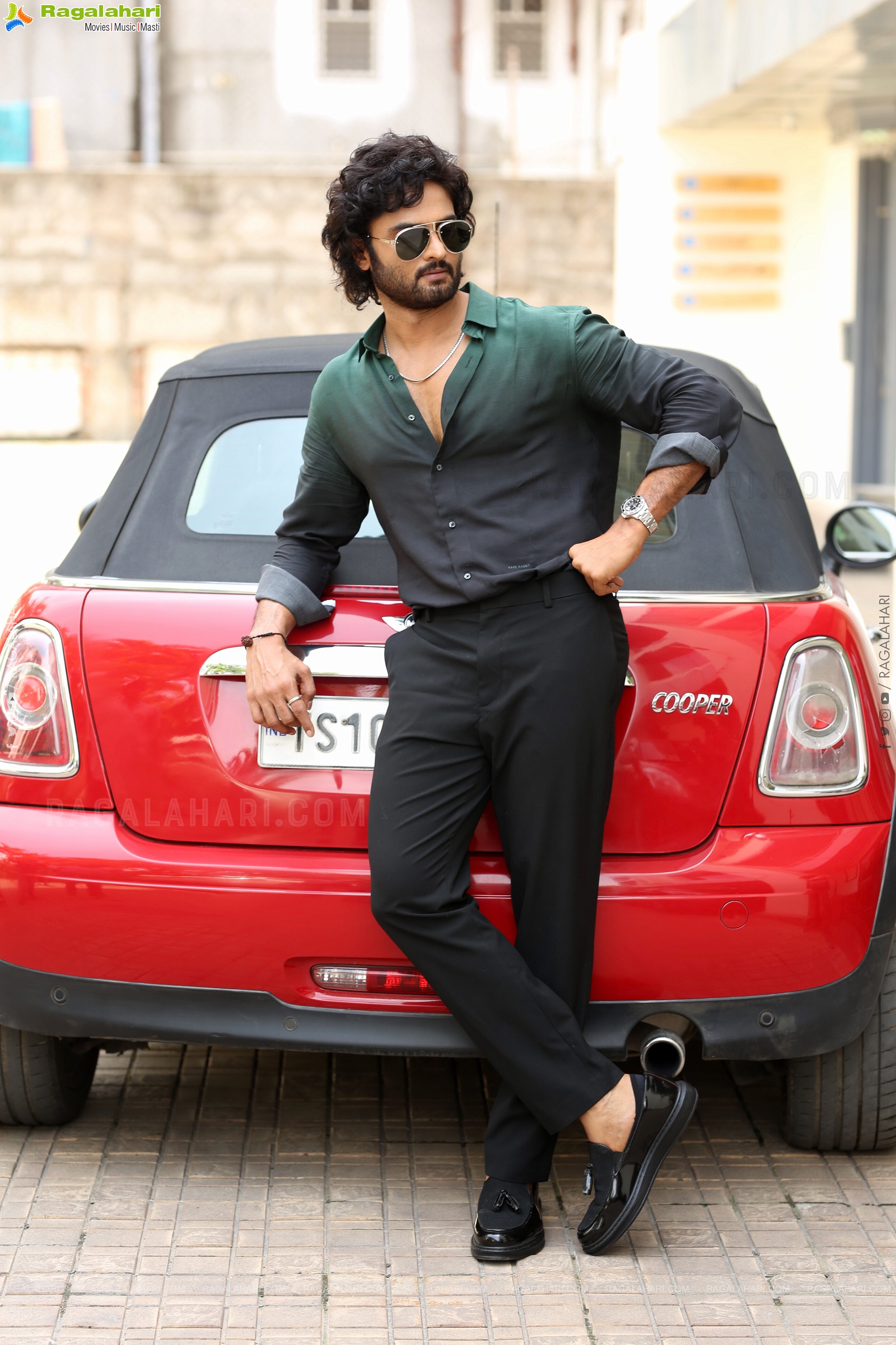 Sudheer Babu at Maama Mascheendra Interview, HD Gallery