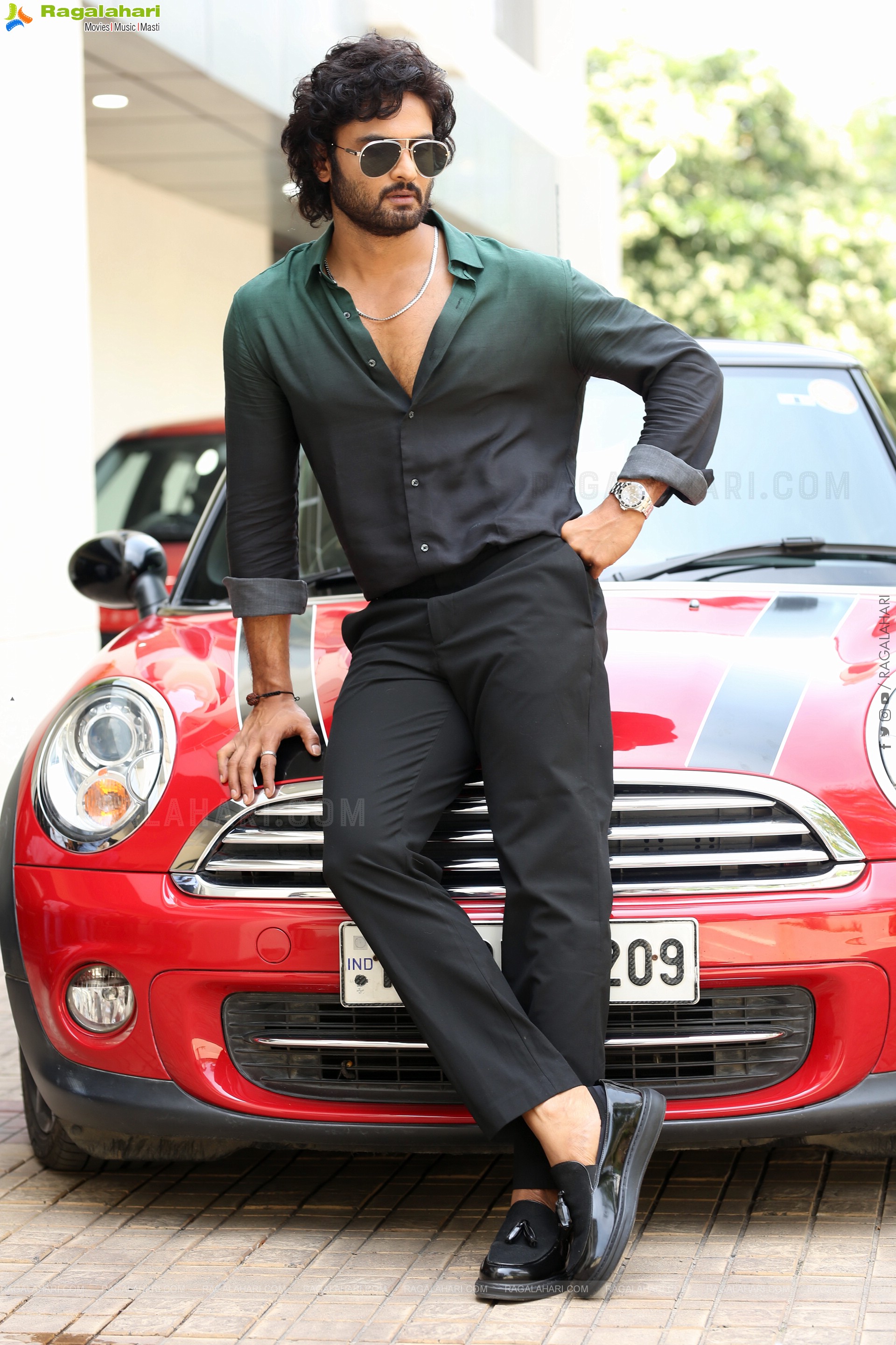 Sudheer Babu at Maama Mascheendra Interview, HD Gallery