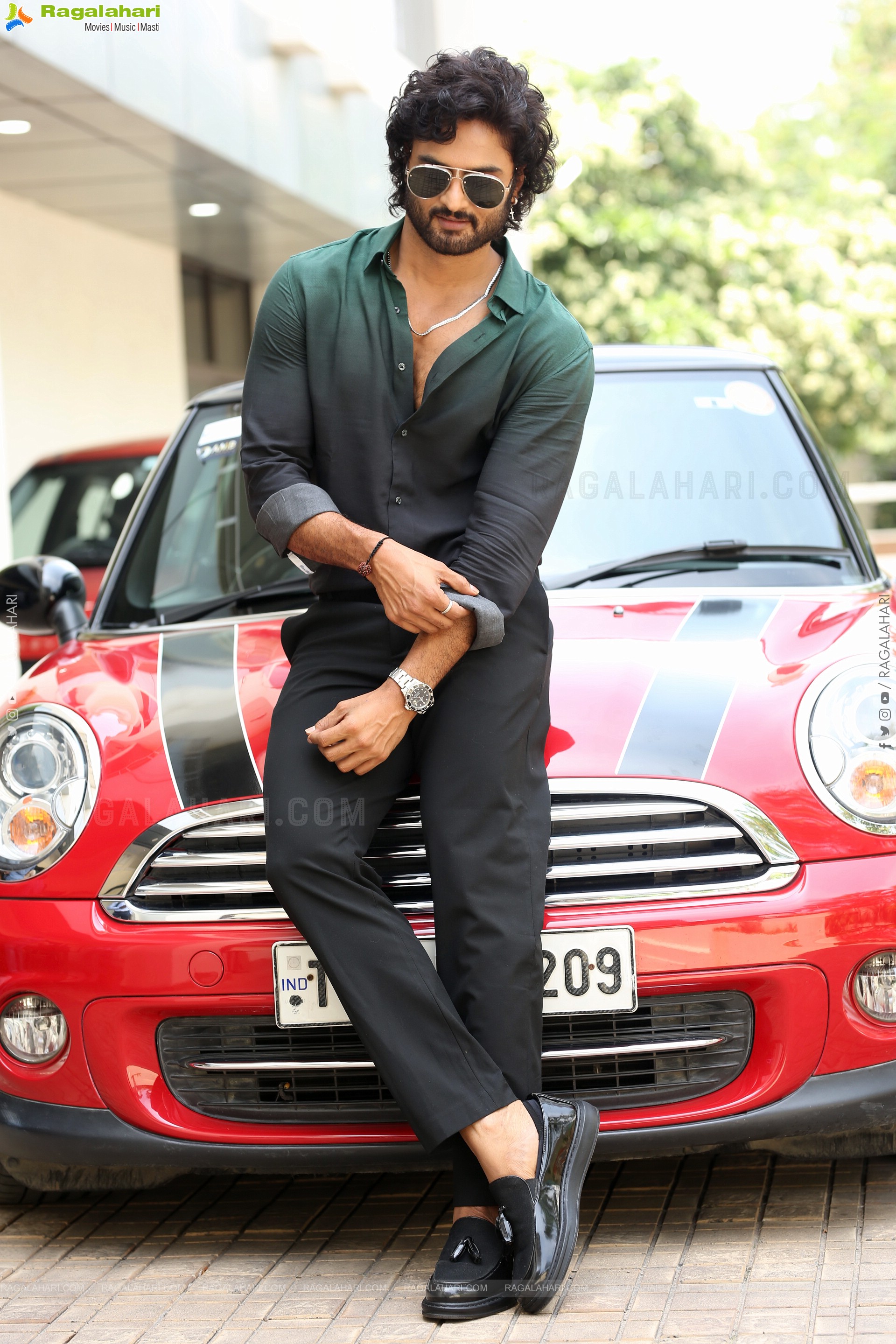 Sudheer Babu at Maama Mascheendra Interview, HD Gallery