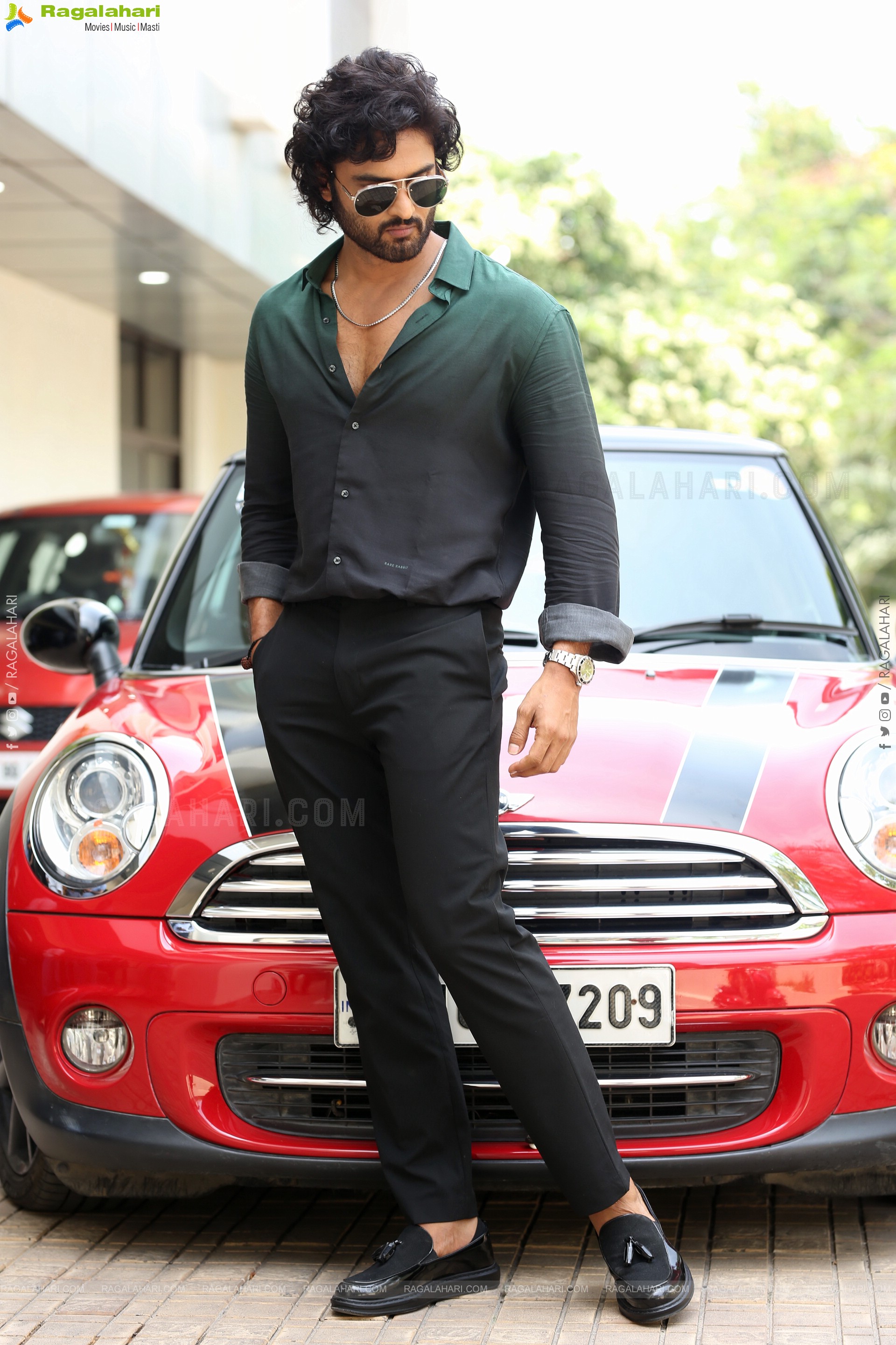 Sudheer Babu at Maama Mascheendra Interview, HD Gallery