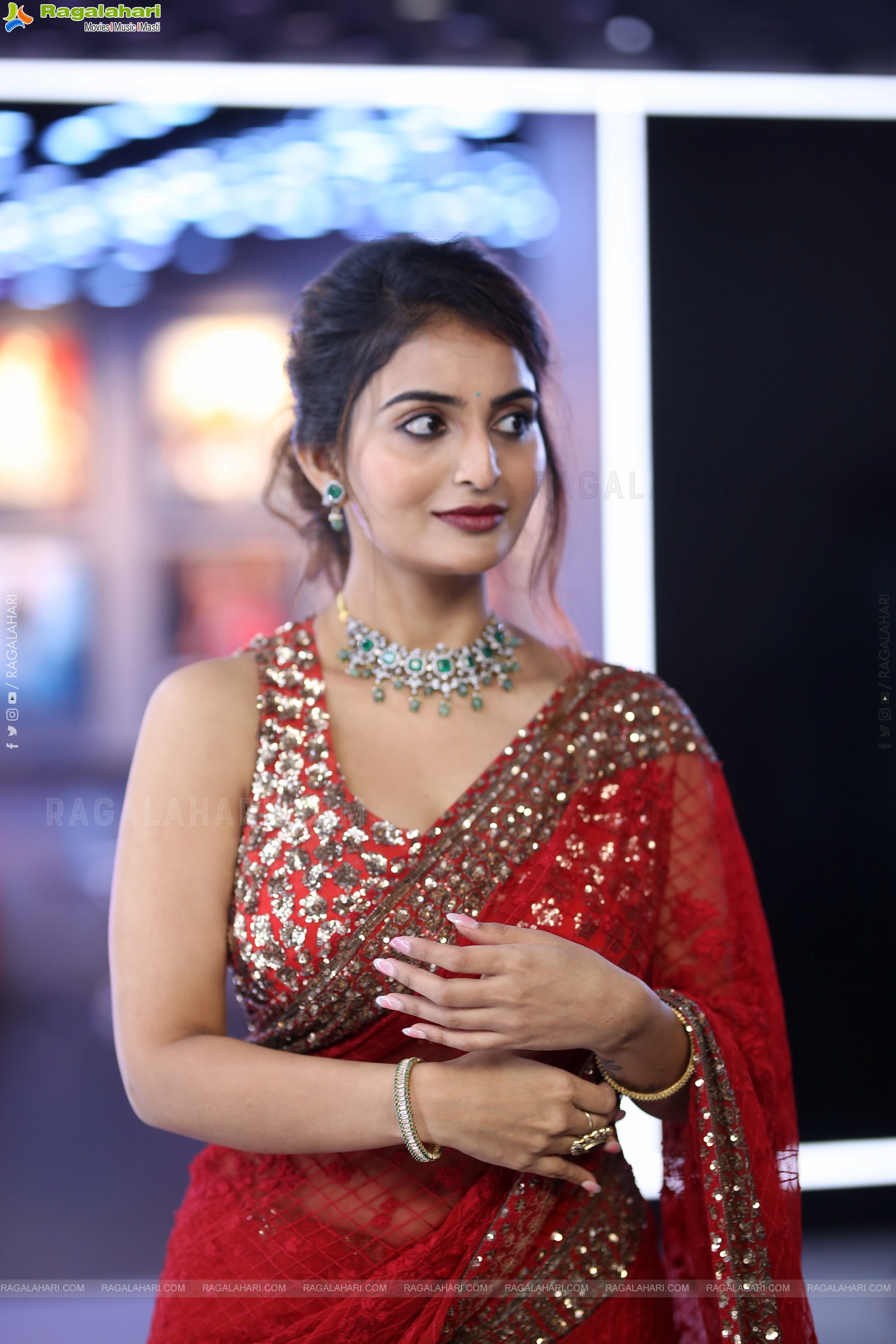 Ananya Nagalla at Pottel Trailer Launch Event, HD Gallery