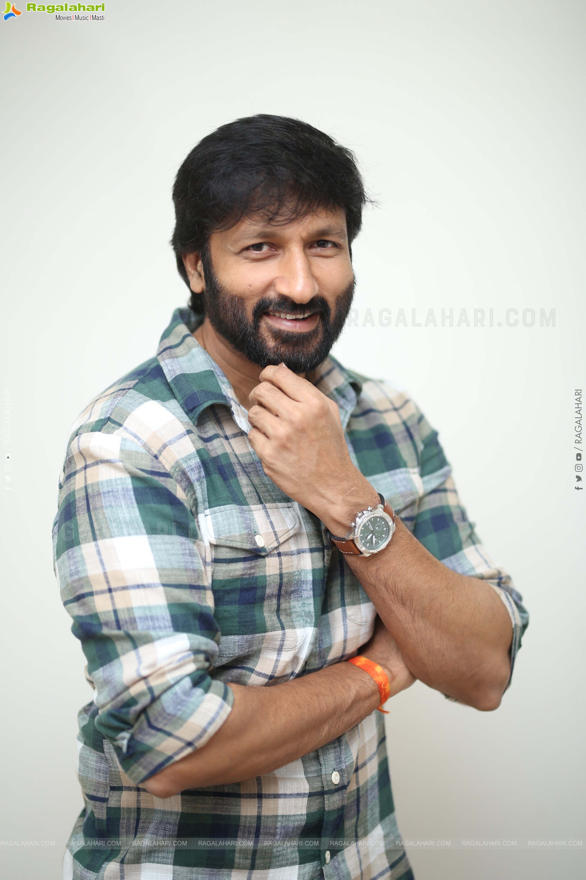 Gopichand at Viswam Movie Interview, HD Gallery