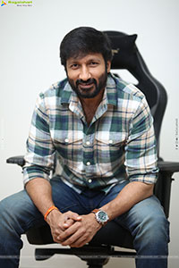 Gopichand at Viswam Movie Interview, HD Gallery