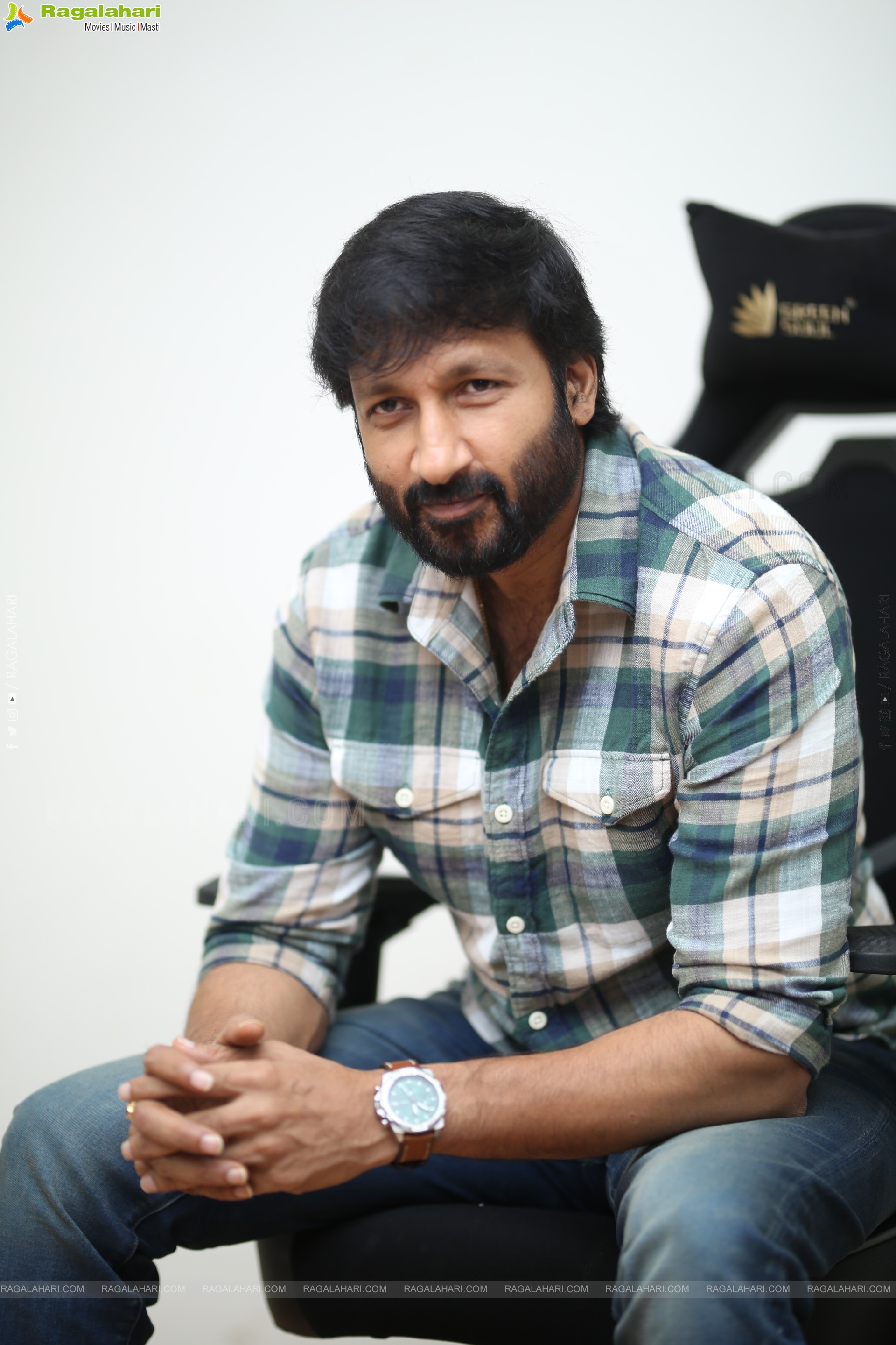 Gopichand at Viswam Movie Interview, HD Gallery