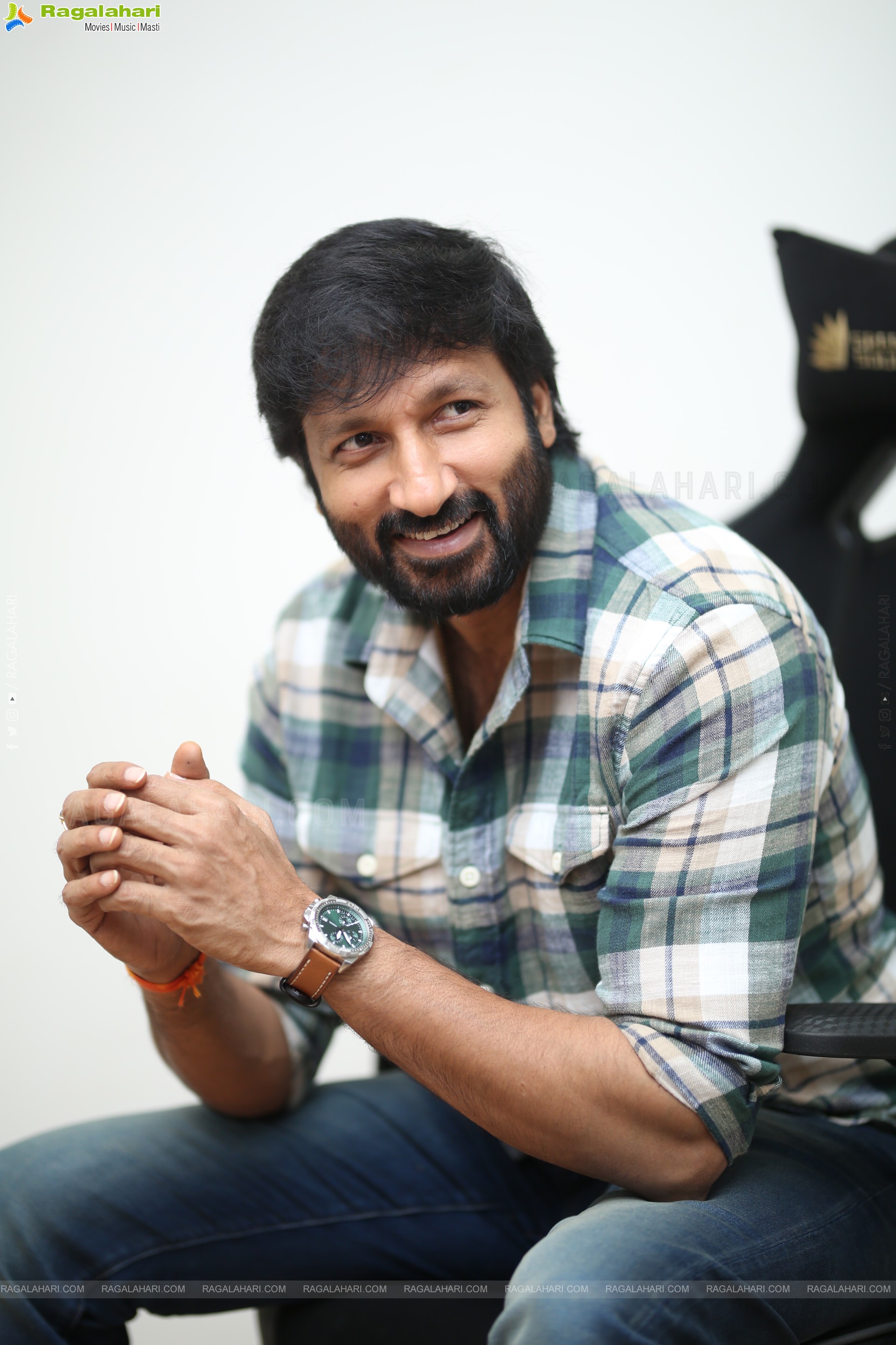 Gopichand at Viswam Movie Interview, HD Gallery