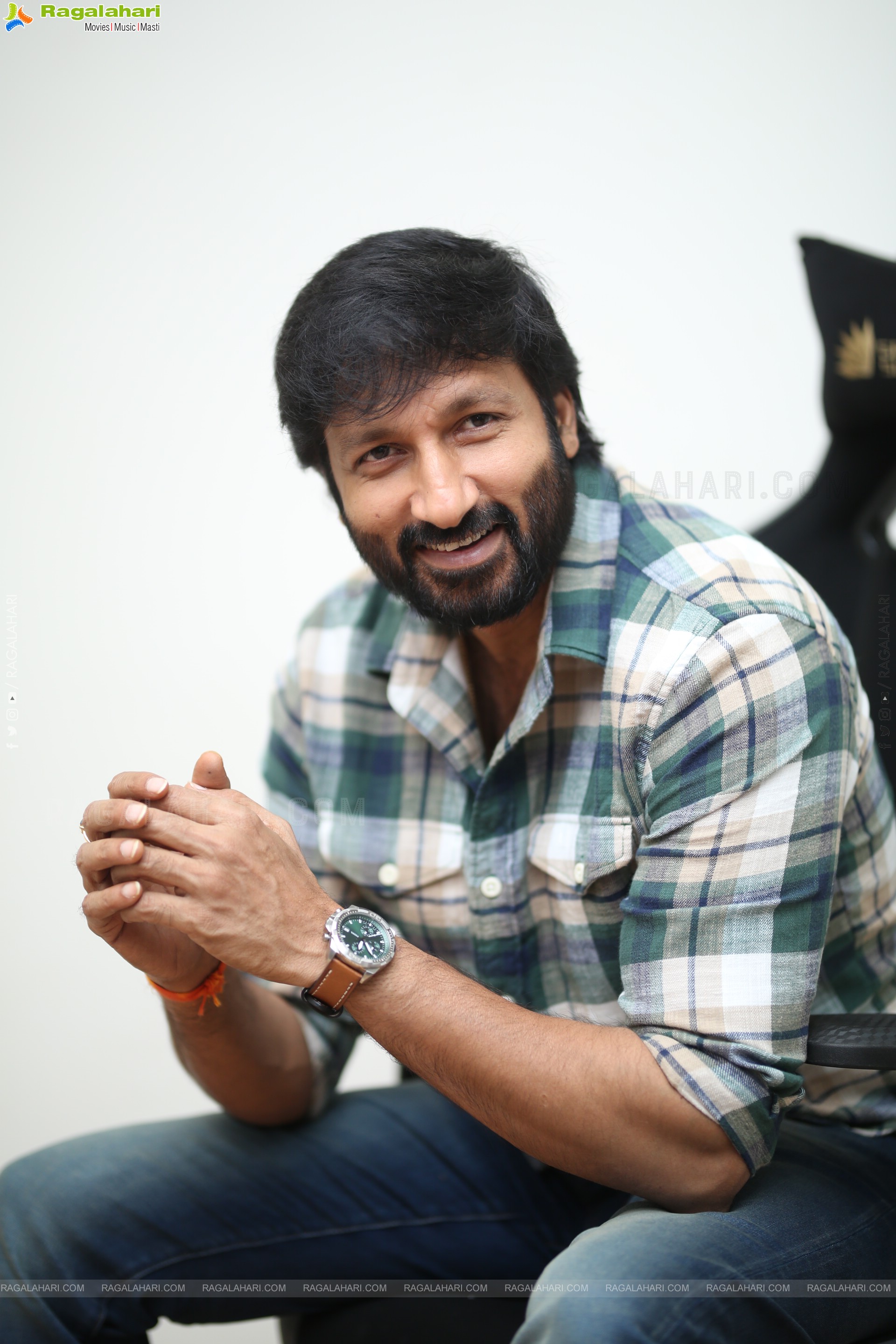 Gopichand at Viswam Movie Interview, HD Gallery