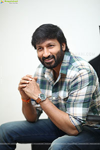 Gopichand at Viswam Movie Interview, HD Gallery