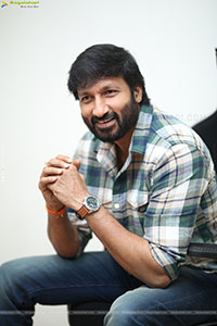 Gopichand at Viswam Movie Interview, HD Gallery