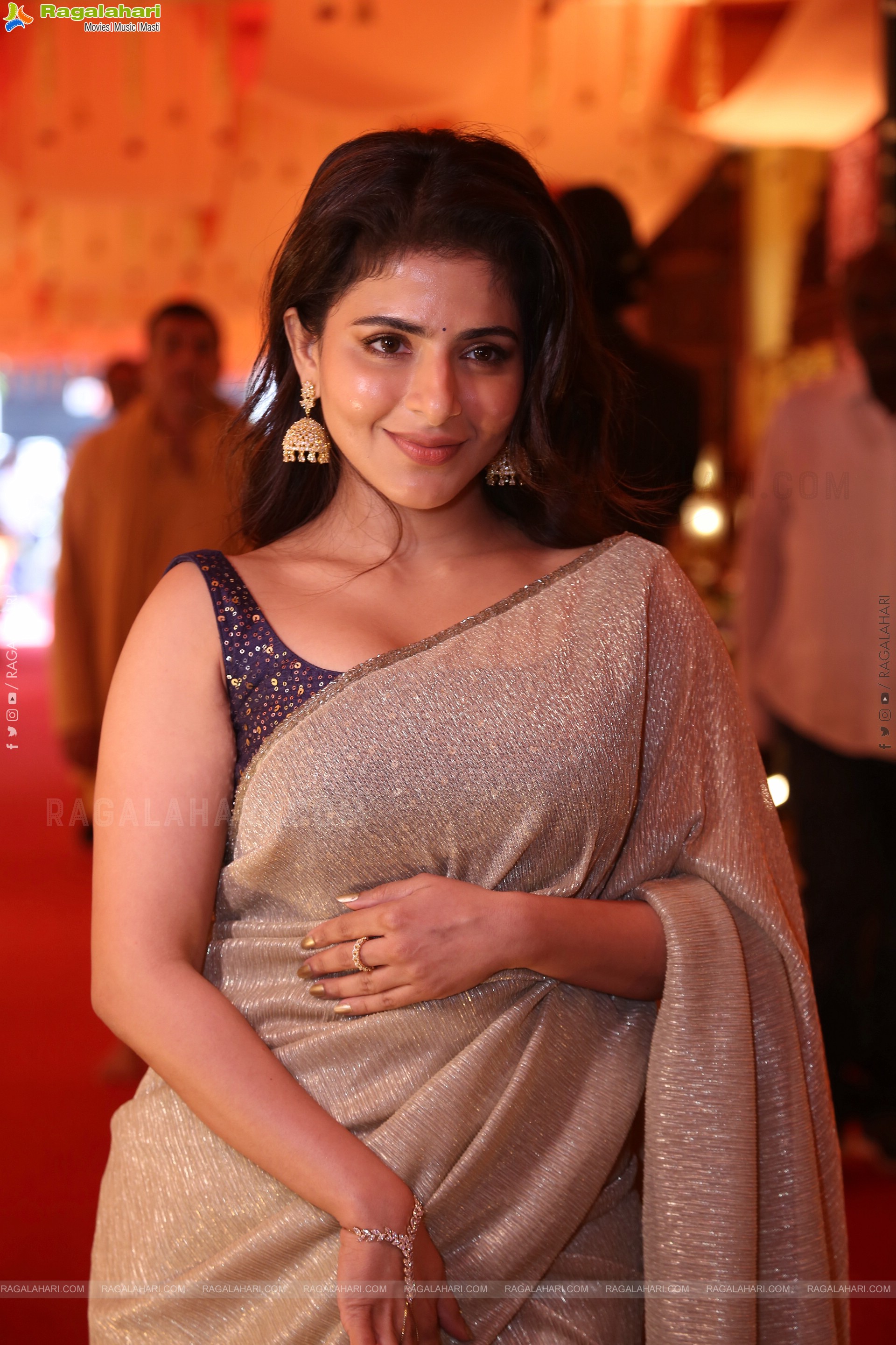 Iswarya Menon at Nagabandham Launch, HD Gallery