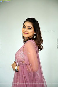 Kashvi at Veekshanam Movie Pre-Release Event, HD Gallery