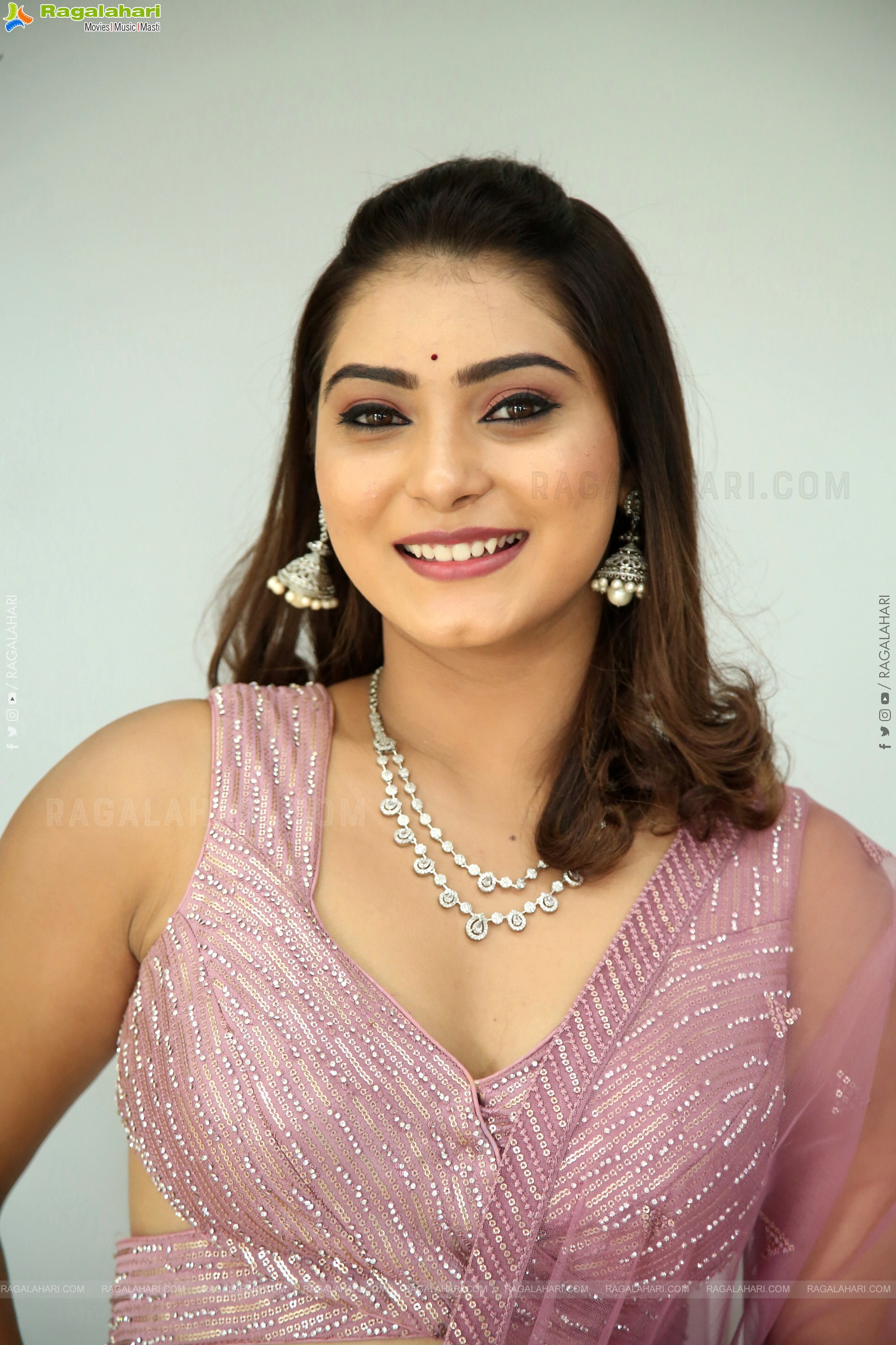 Kashvi at Veekshanam Movie Pre-Release Event, HD Gallery