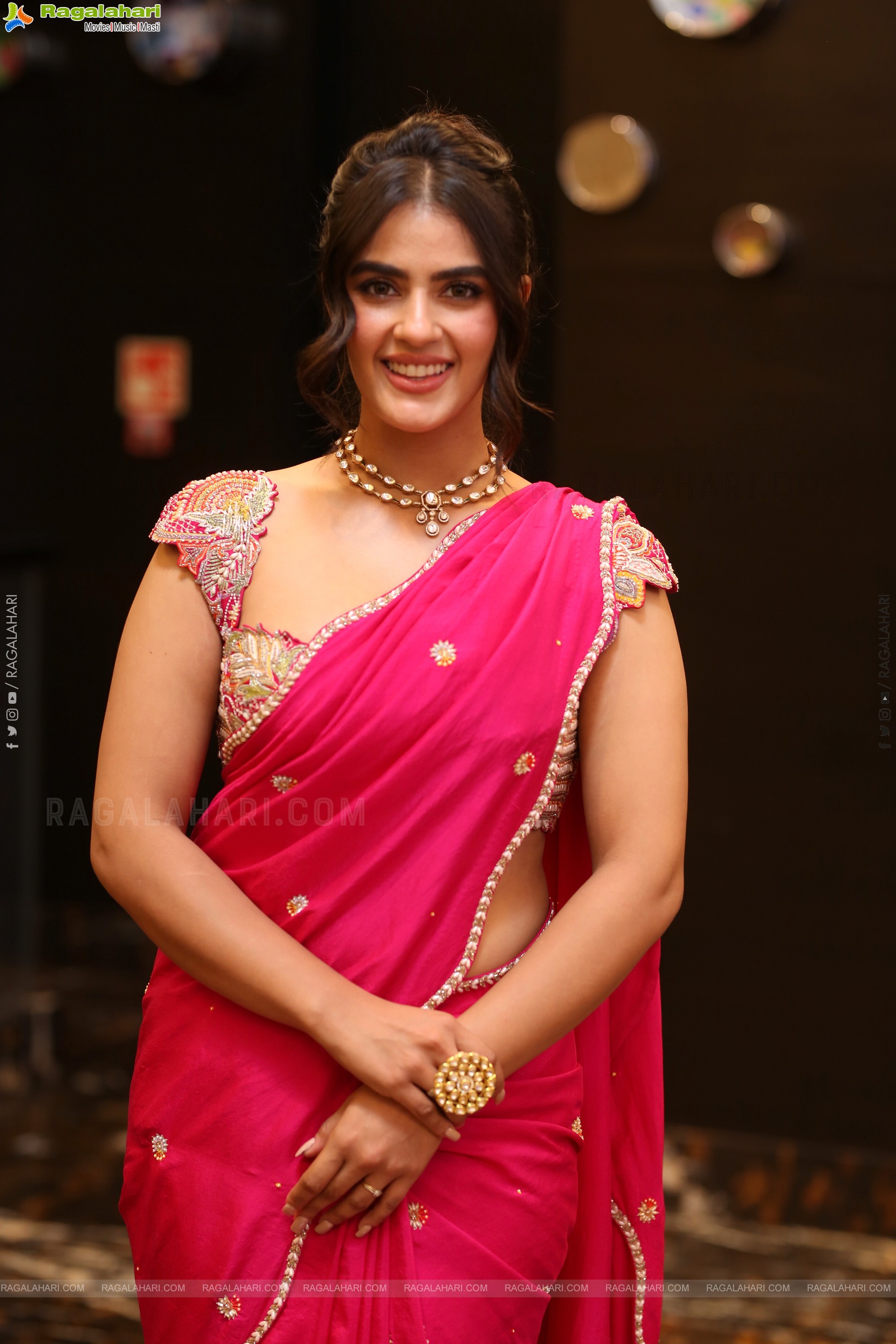 Kavya Thapar at Viswam Pre Release Event, HD Gallery