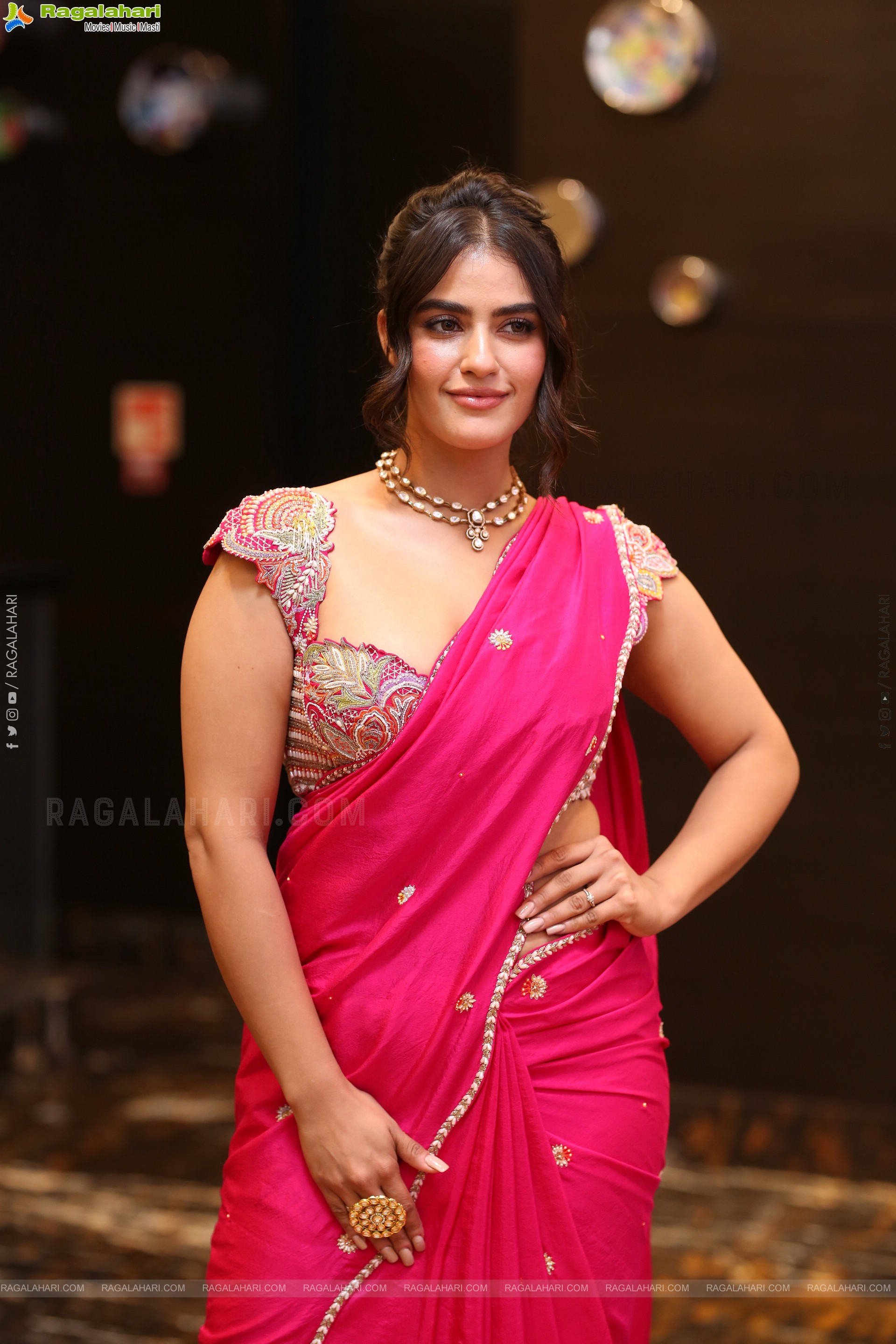 Kavya Thapar at Viswam Pre Release Event, HD Gallery