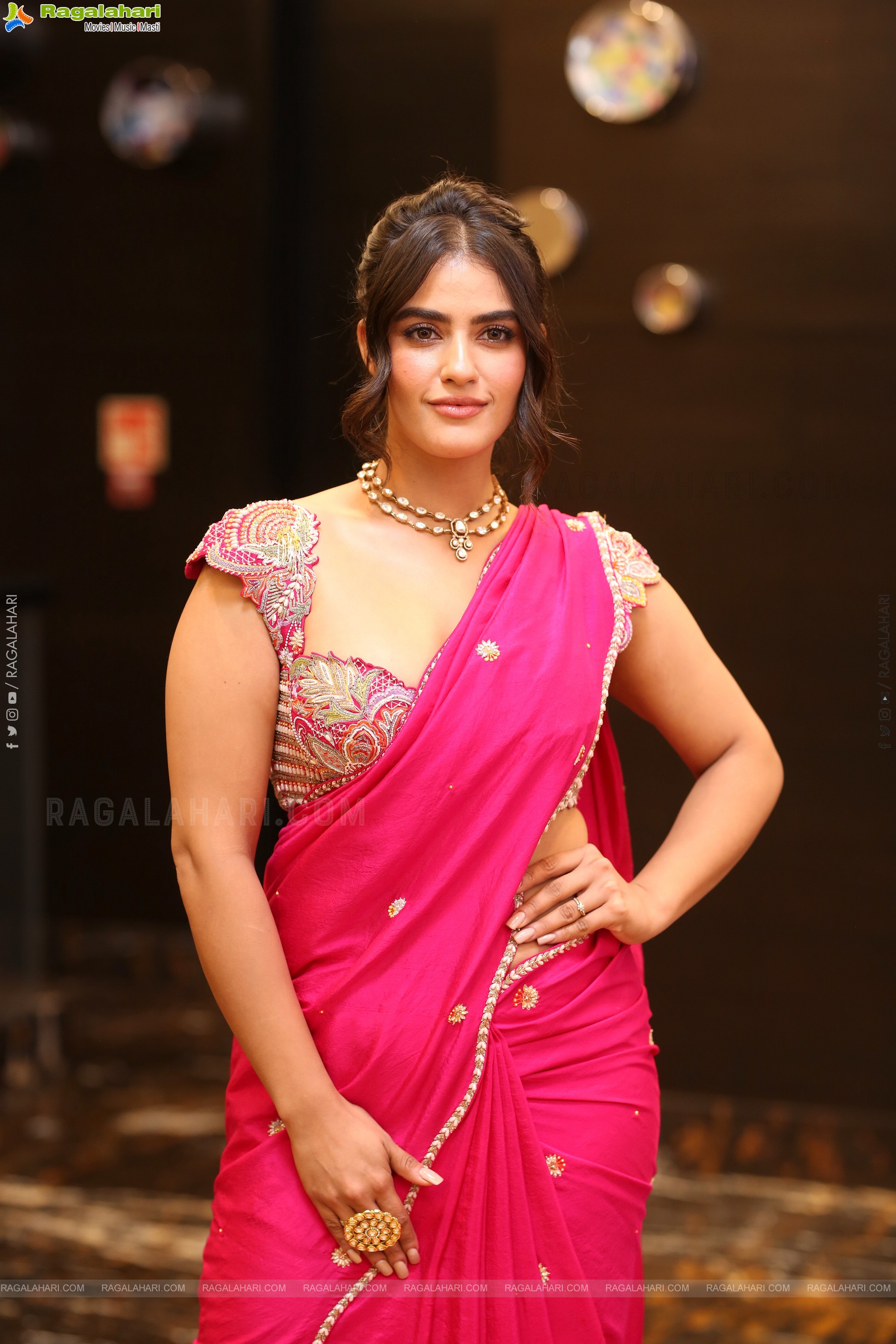 Kavya Thapar at Viswam Pre Release Event, HD Gallery