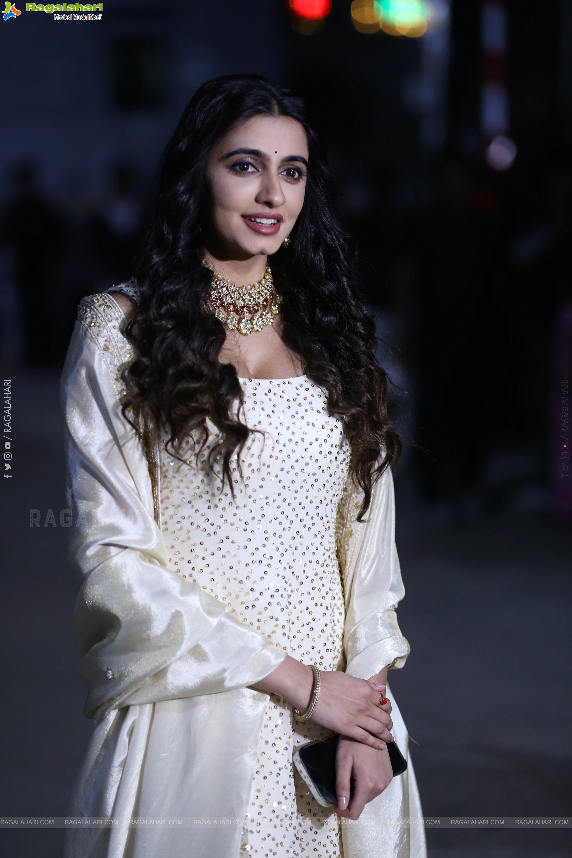 Maanasa Choudhary at Lucky Baskhar Pre Release Event, HD Gallery