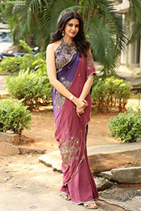 Manasa Varanasi at Devaki Nandana Vasudeva Press Meet