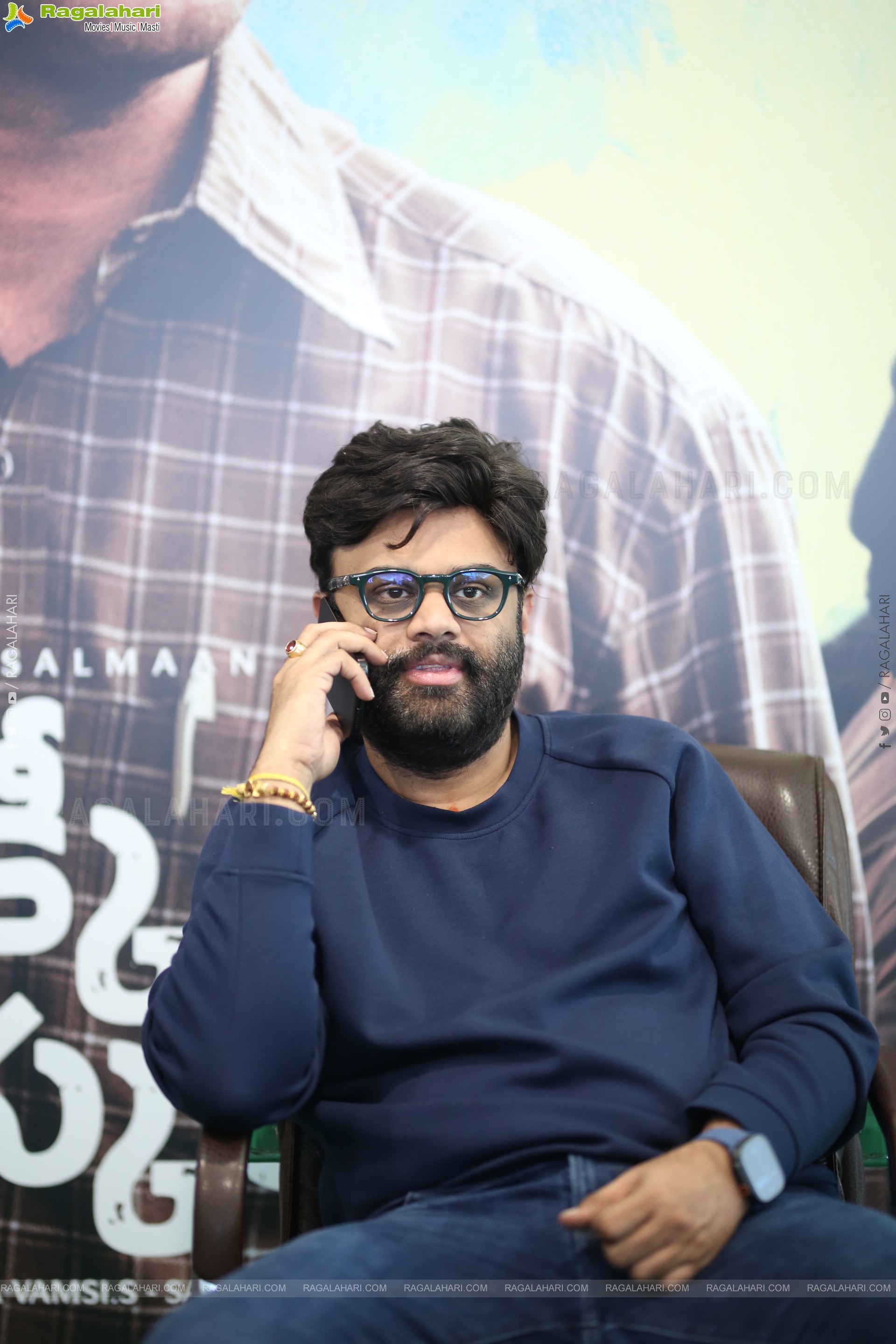 Producer Naga Vamsi at Lucky Baskhar Movie Interview, HD Gallery