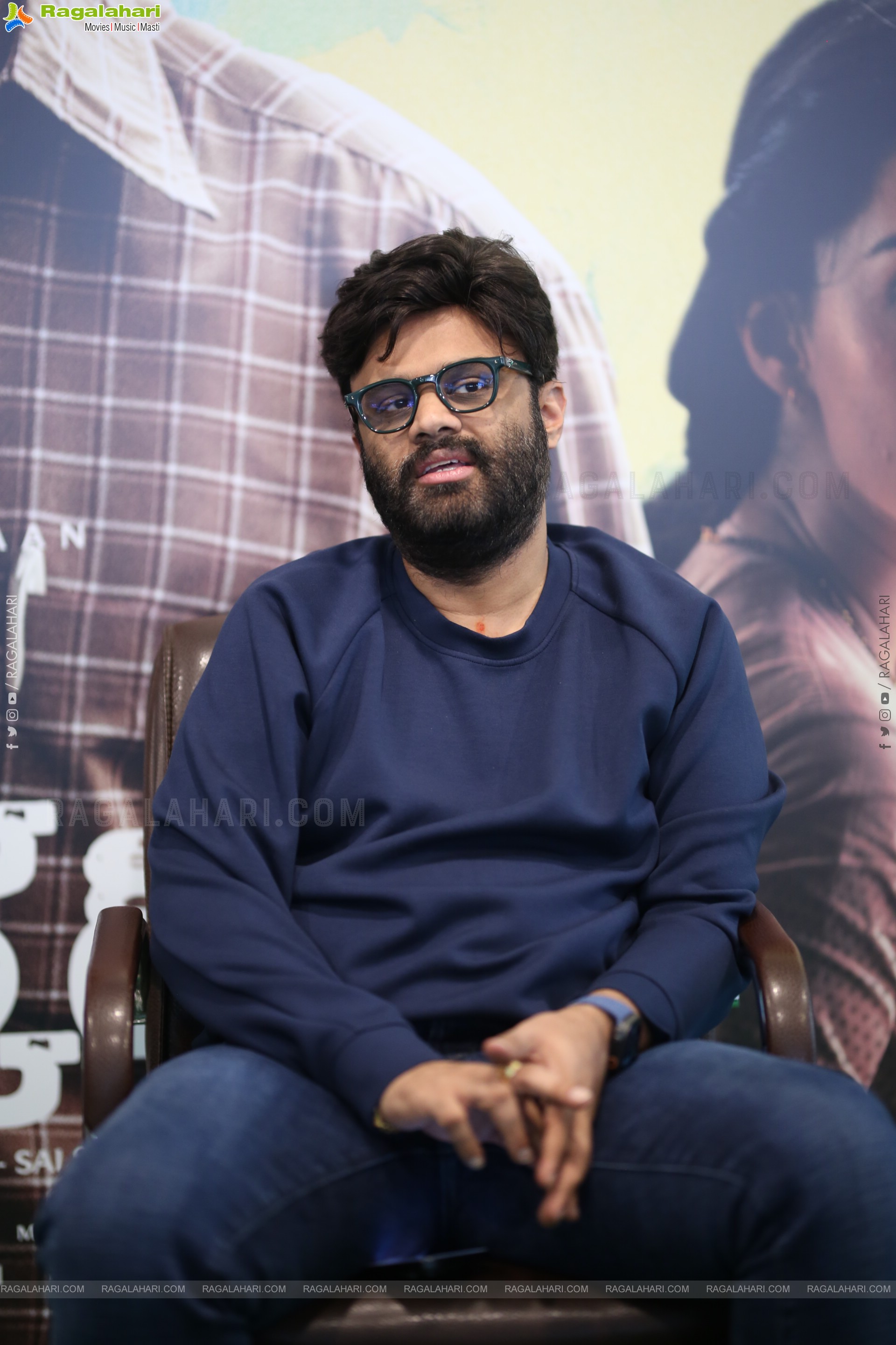 Producer Naga Vamsi at Lucky Baskhar Movie Interview, HD Gallery