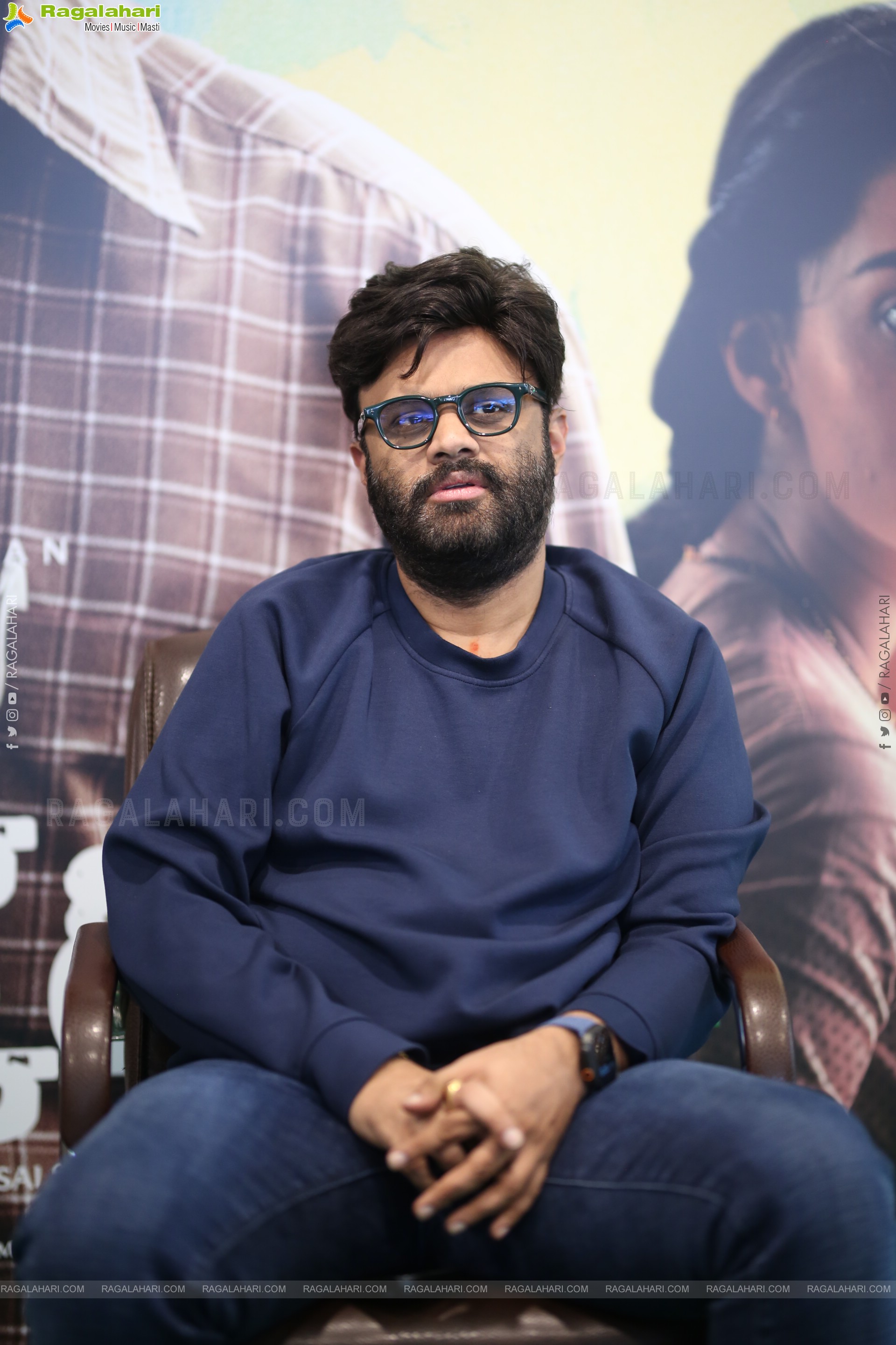 Producer Naga Vamsi at Lucky Baskhar Movie Interview, HD Gallery