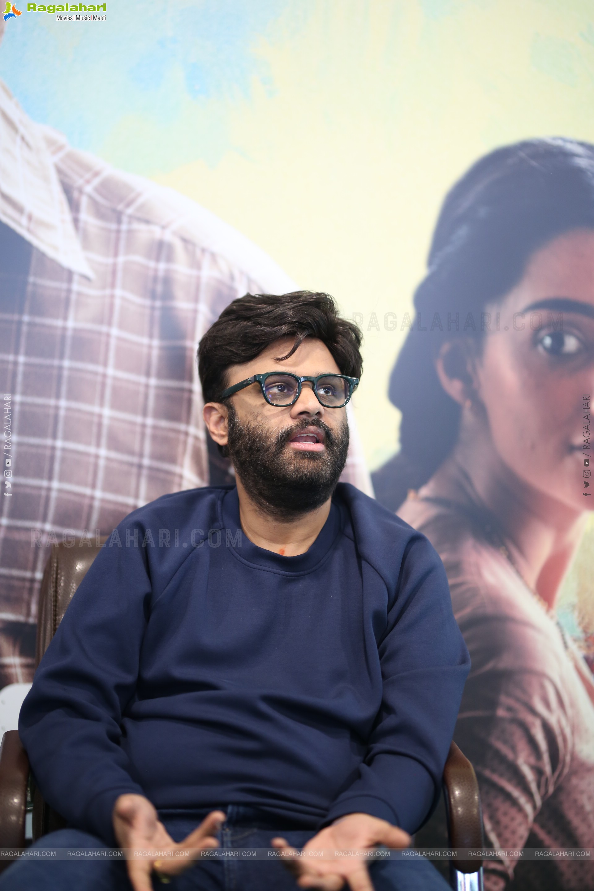 Producer Naga Vamsi at Lucky Baskhar Movie Interview, HD Gallery