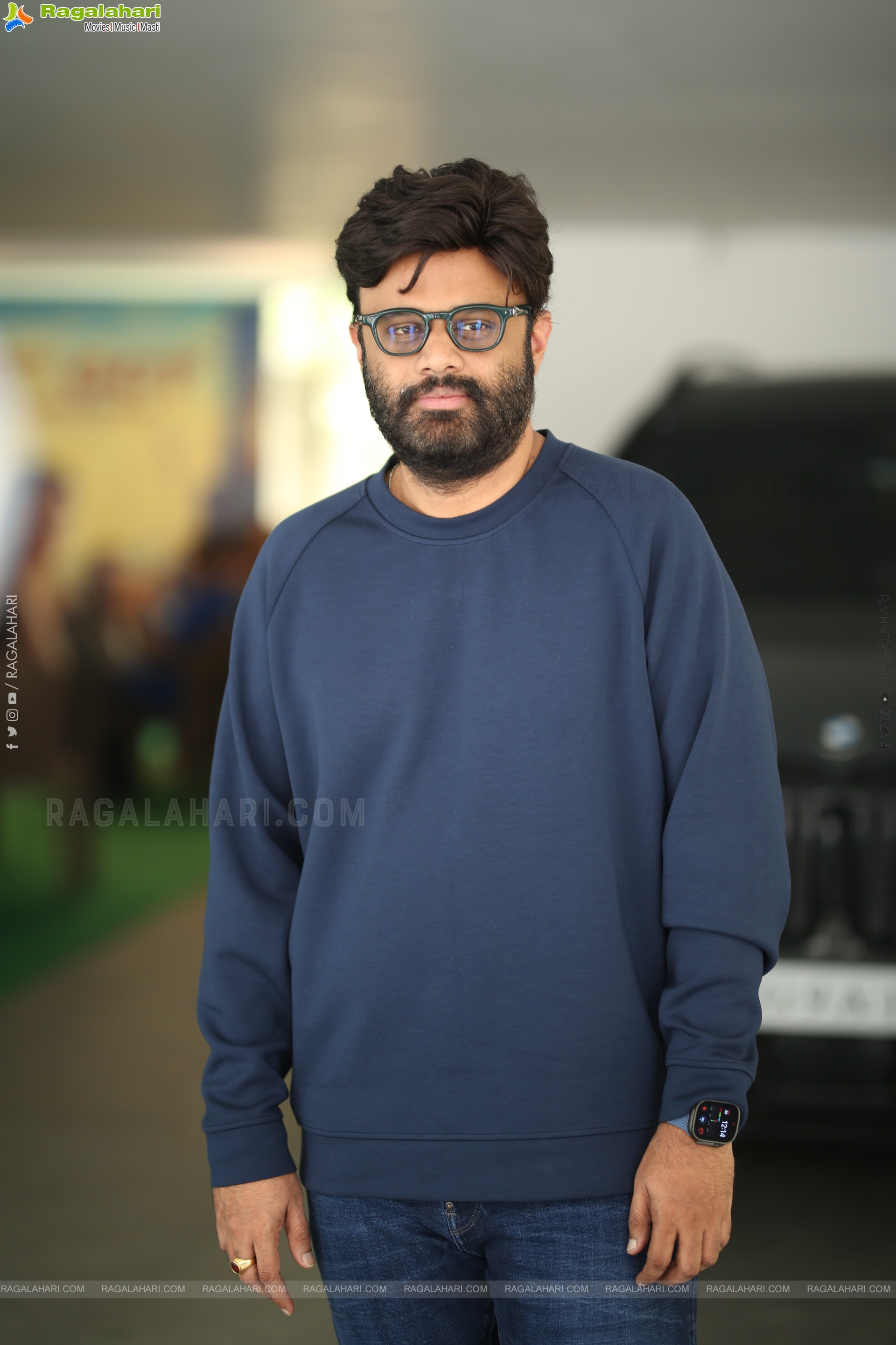 Producer Naga Vamsi at Lucky Baskhar Movie Interview, HD Gallery