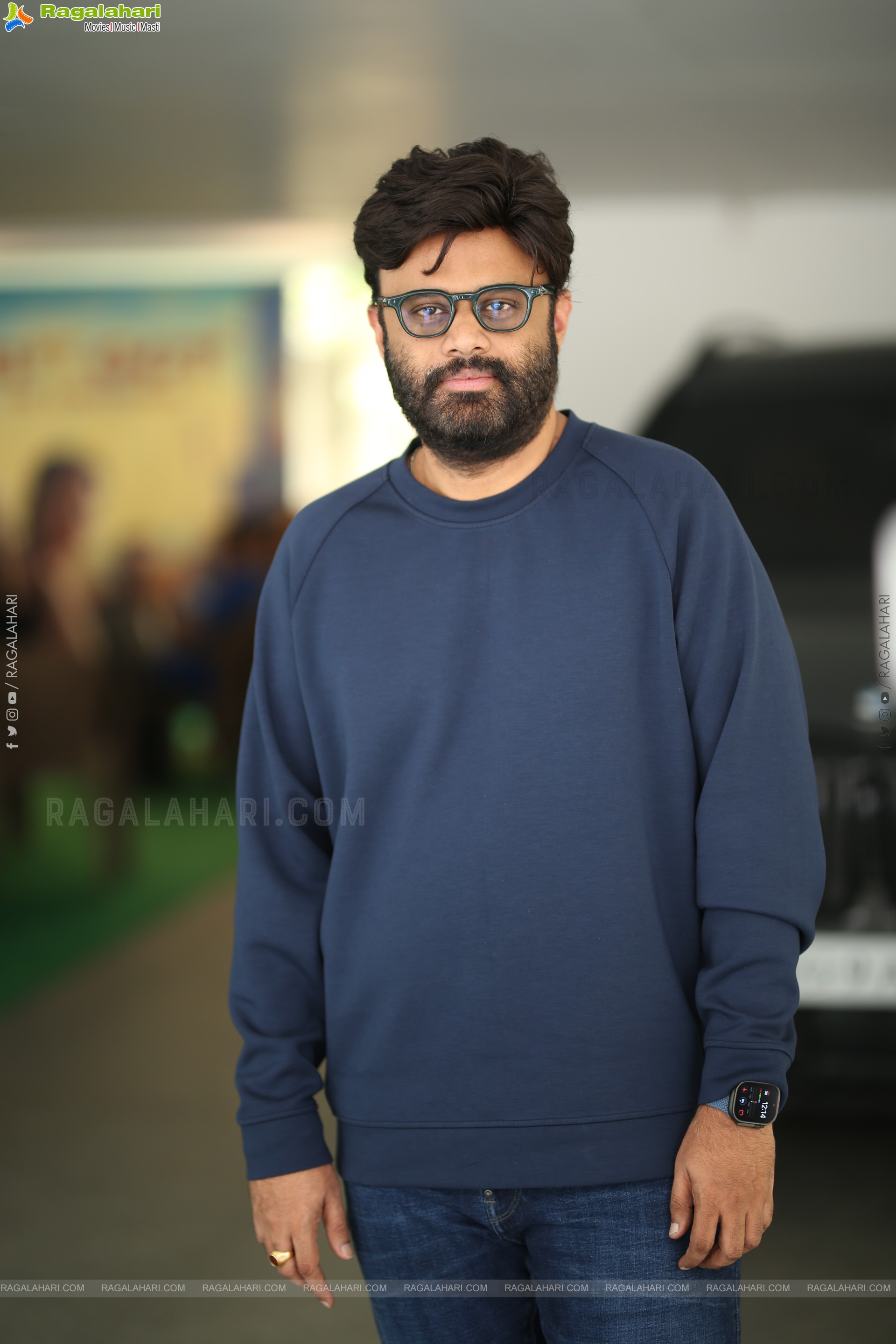 Producer Naga Vamsi at Lucky Baskhar Movie Interview, HD Gallery