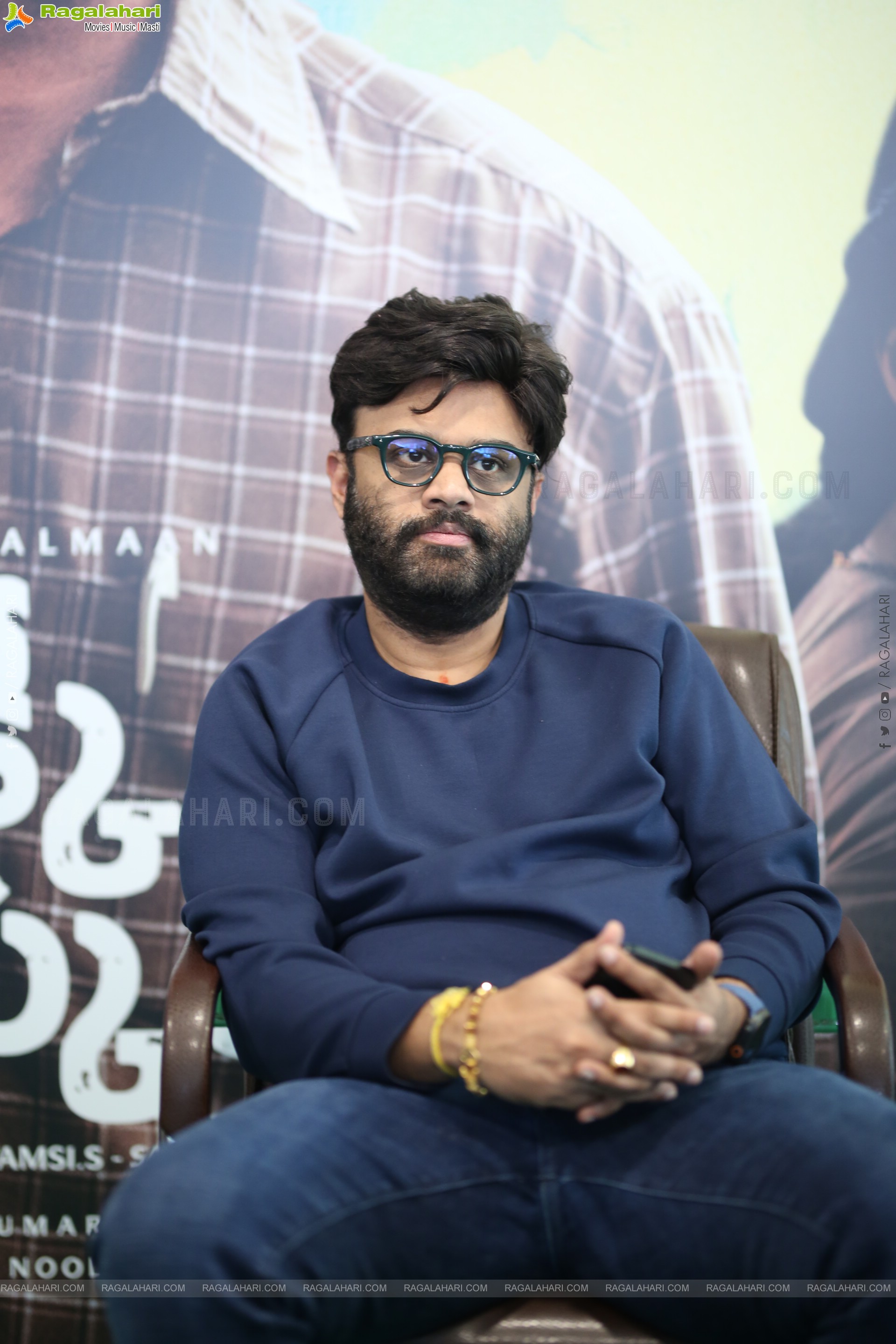 Producer Naga Vamsi at Lucky Baskhar Movie Interview, HD Gallery