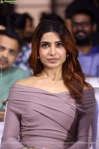 Samantha at Jigra Movie Pre Release Event, HD Gallery