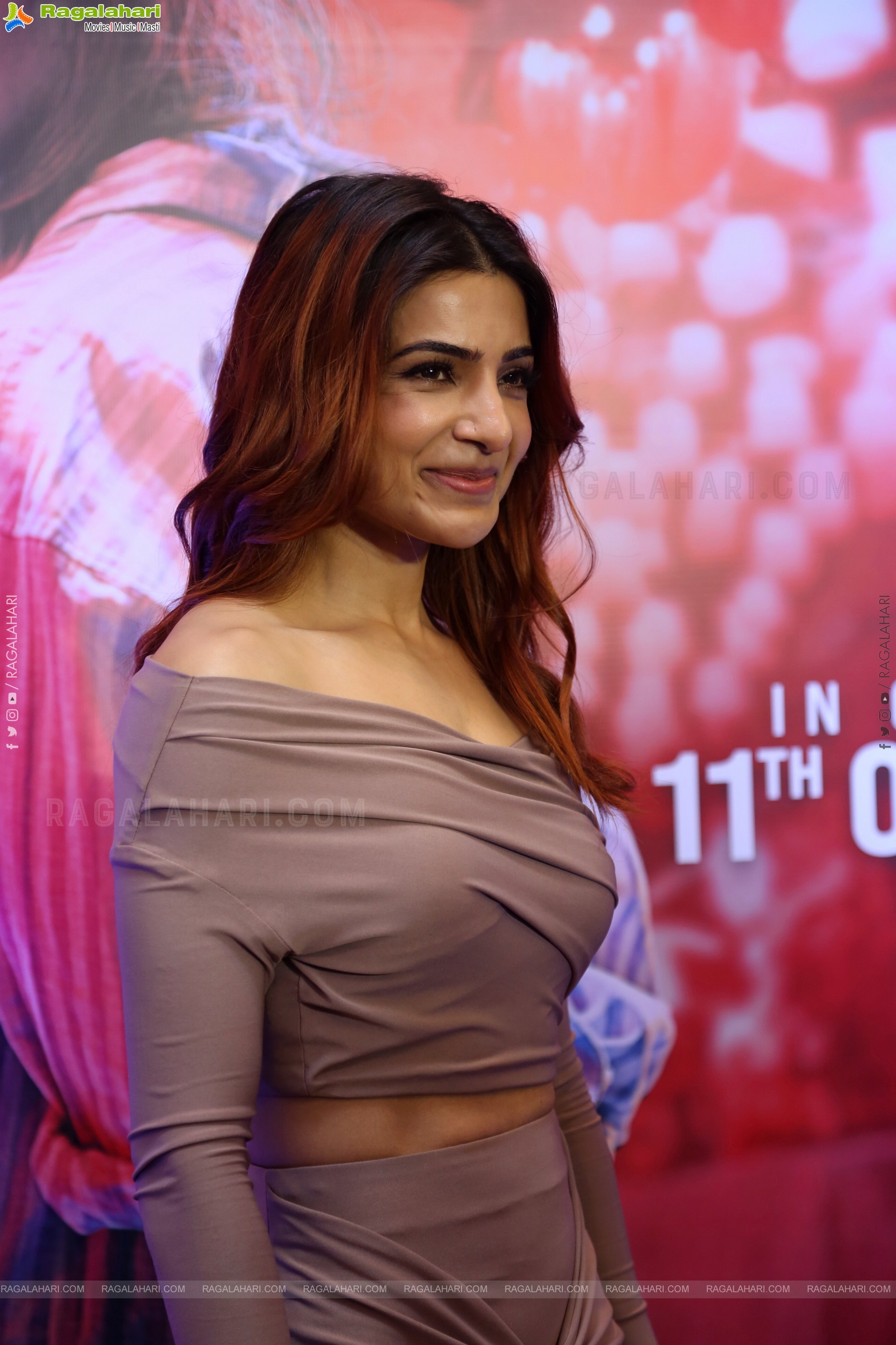 Samantha at Jigra Movie Pre Release Event, HD Gallery