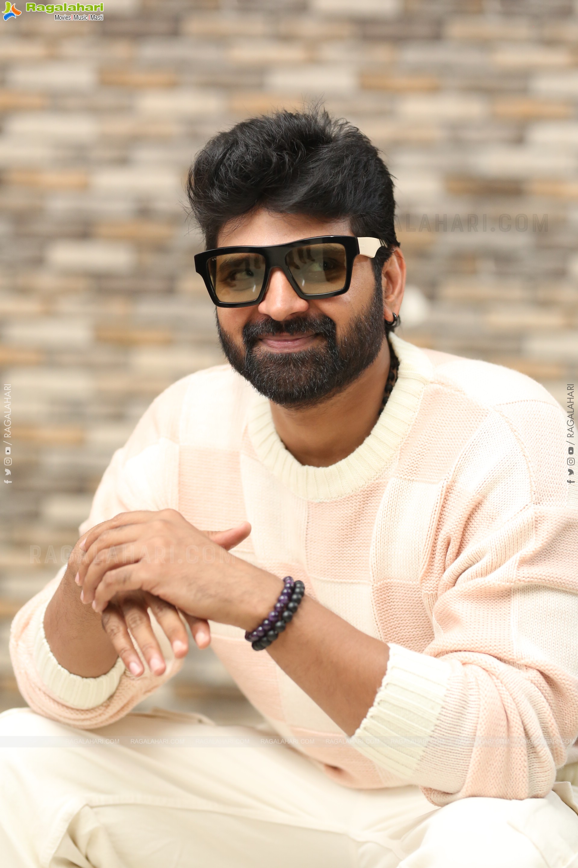 Sree Vishnu at Swag Movie Interview, HD Gallery