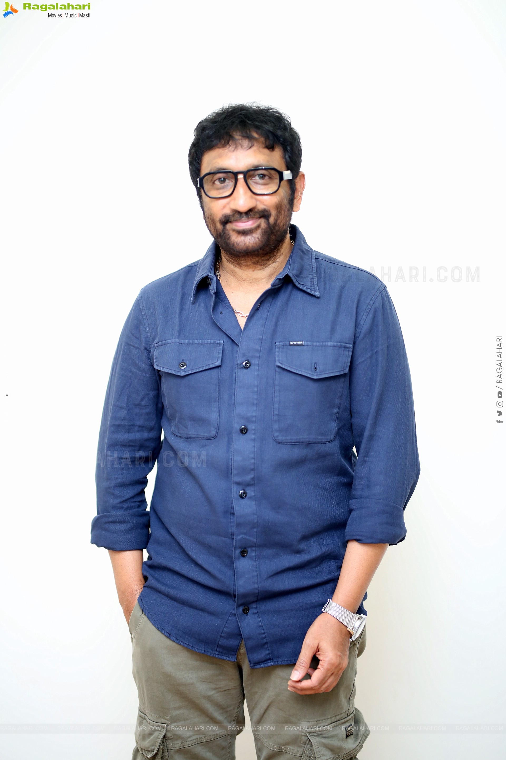 Srinu Vaitla at Viswam Movie Interview, HD Gallery