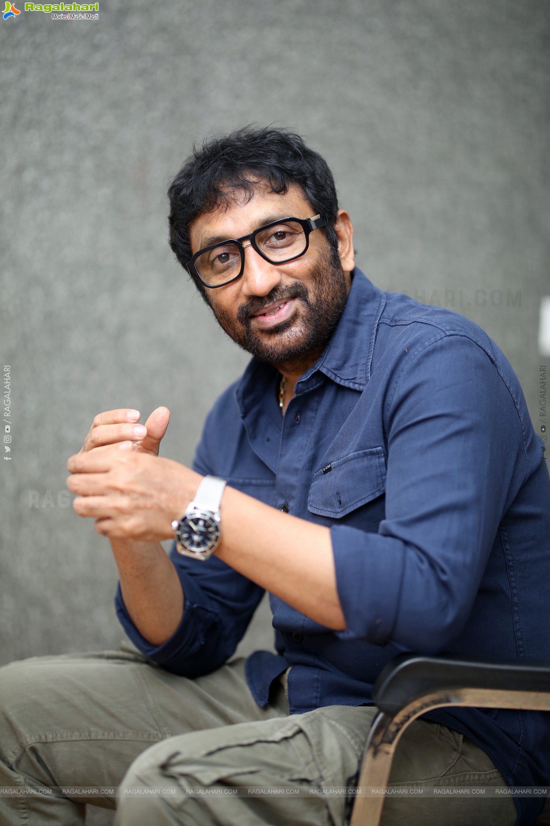 Srinu Vaitla at Viswam Movie Interview, HD Gallery