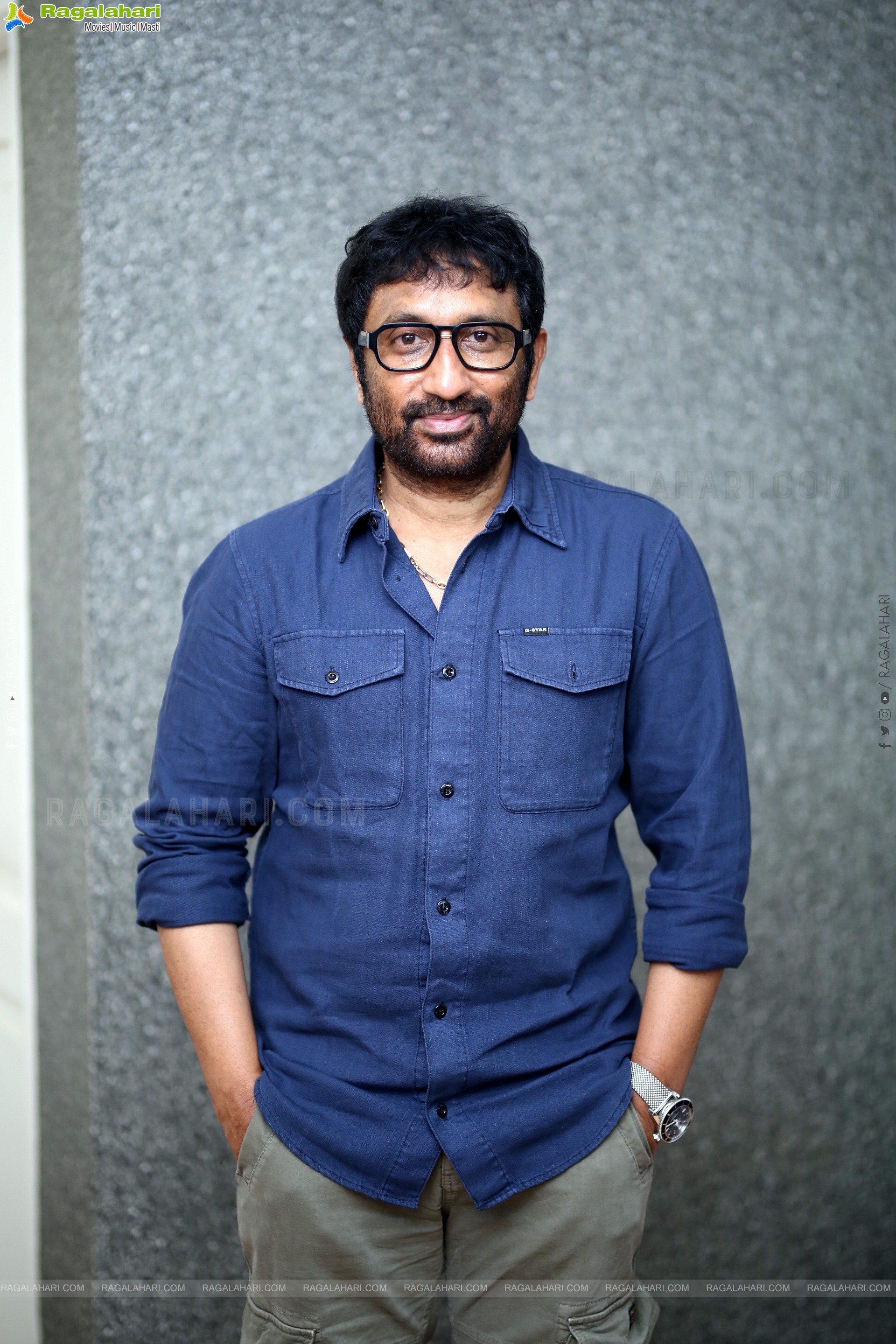 Srinu Vaitla at Viswam Movie Interview, HD Gallery