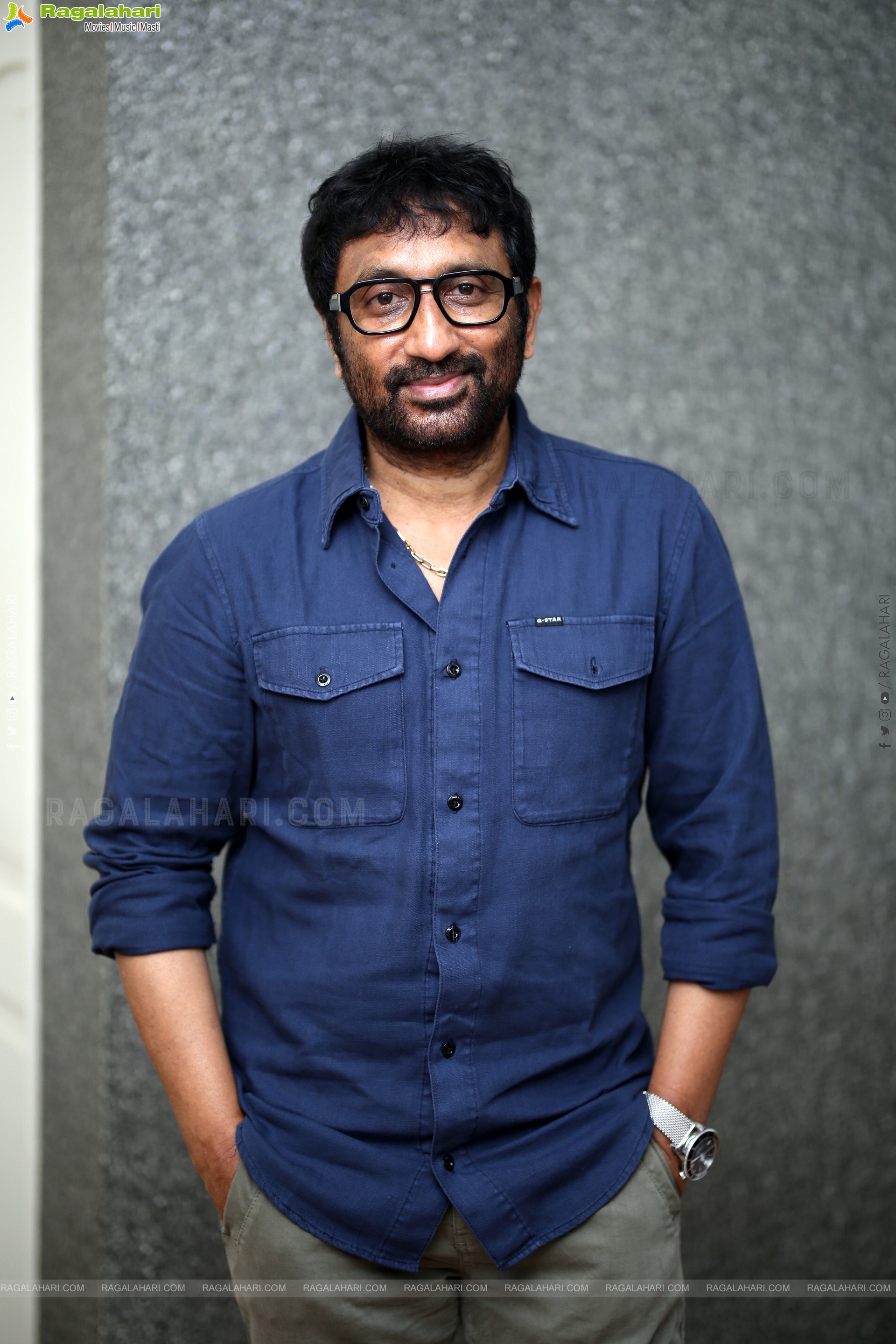 Srinu Vaitla at Viswam Movie Interview, HD Gallery