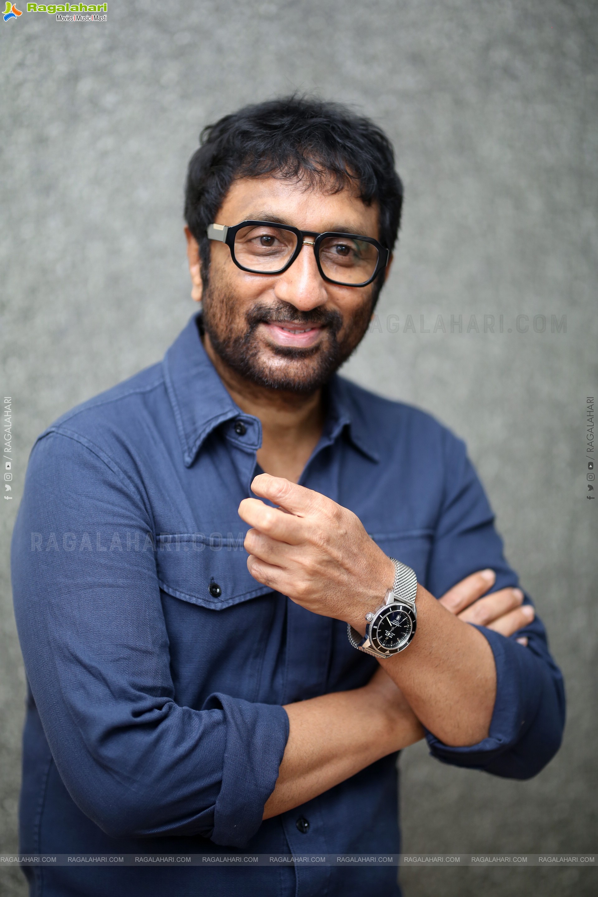 Srinu Vaitla at Viswam Movie Interview, HD Gallery