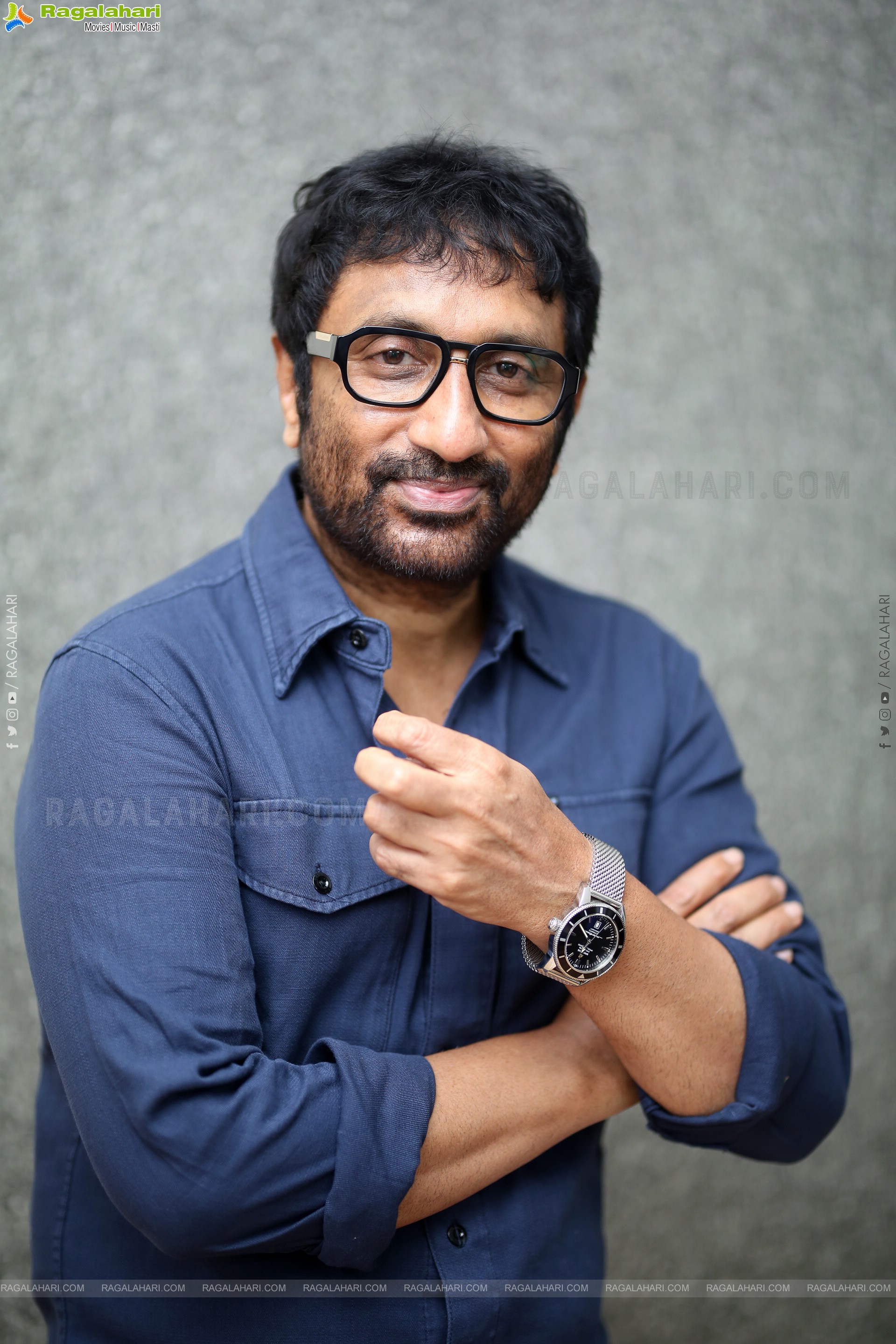 Srinu Vaitla at Viswam Movie Interview, HD Gallery