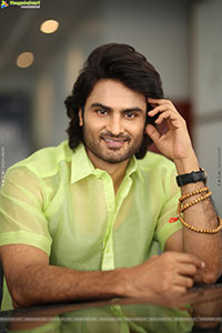 Sudheer Babu at Maa Nanna Superhero Interview, HD Gallery