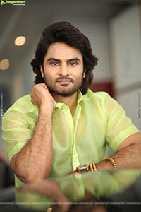 Sudheer Babu at Maa Nanna Superhero Interview, HD Gallery