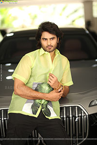 Sudheer Babu at Maa Nanna Superhero Interview, HD Gallery