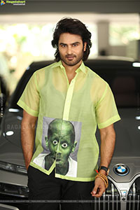 Sudheer Babu at Maa Nanna Superhero Interview, HD Gallery