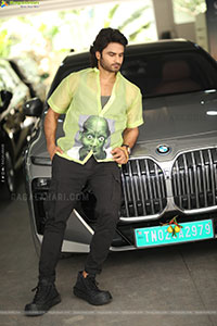 Sudheer Babu at Maa Nanna Superhero Interview, HD Gallery