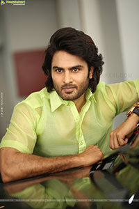 Sudheer Babu at Maa Nanna Superhero Interview, HD Gallery