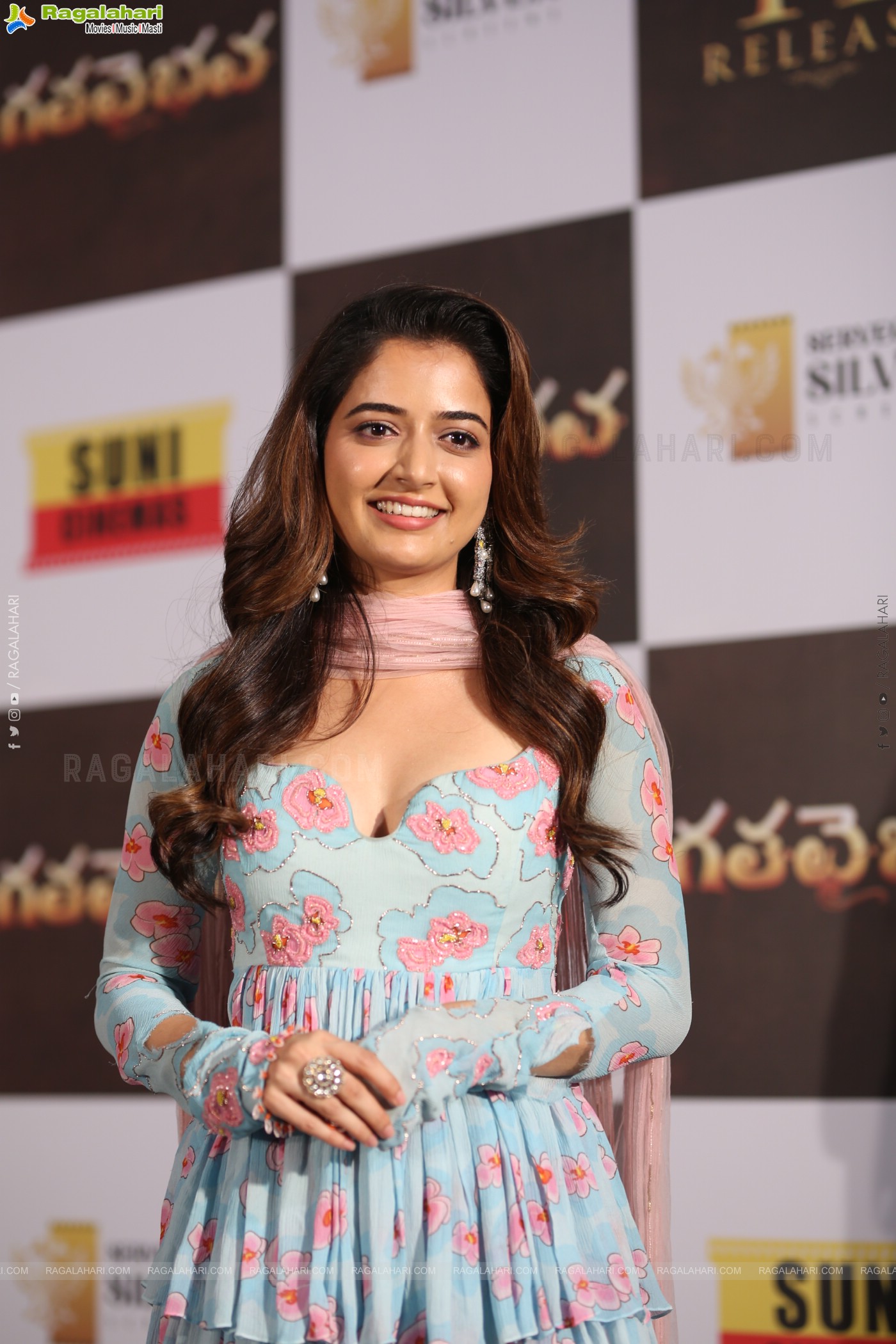 Ashika Ranganath at Gatha Vaibhava Movie Song Launch, HD Gallery